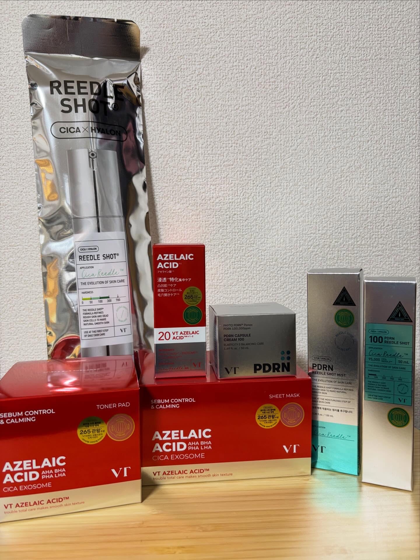 VT公式アンバサダー4期活動終了のギフトをいただきました💖

毎回ミッションとギフト商品🎁
色んなVT商品をお試しできて、嬉しかったです💗
よりVTが大好きになりました🎶

同期やフォロワー方々、見てくださった全ての方に感謝です☺️