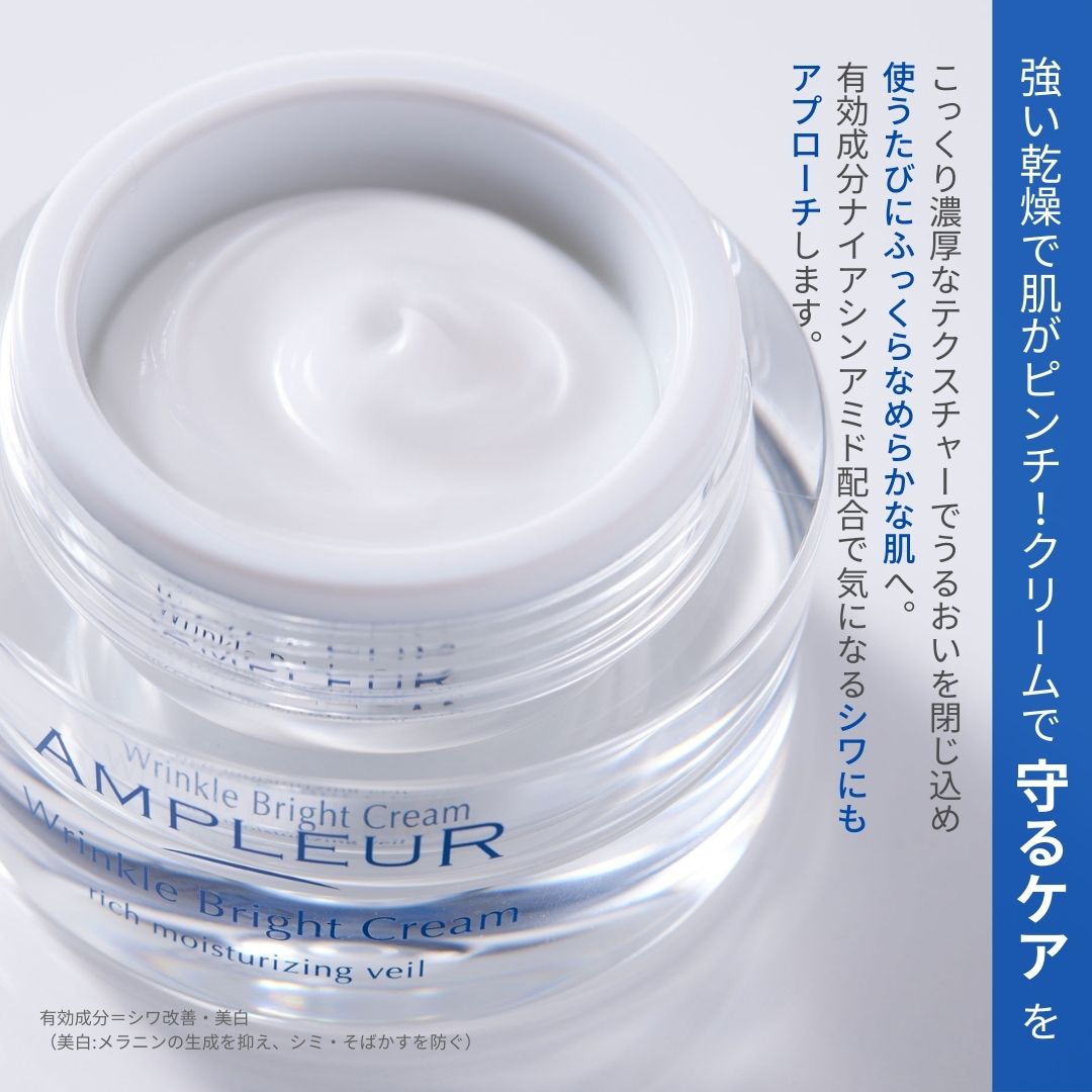 アンプルール 薬用リンクルブライトクリーム/アンプルール/フェイスクリームを使ったクチコミ（2枚目）