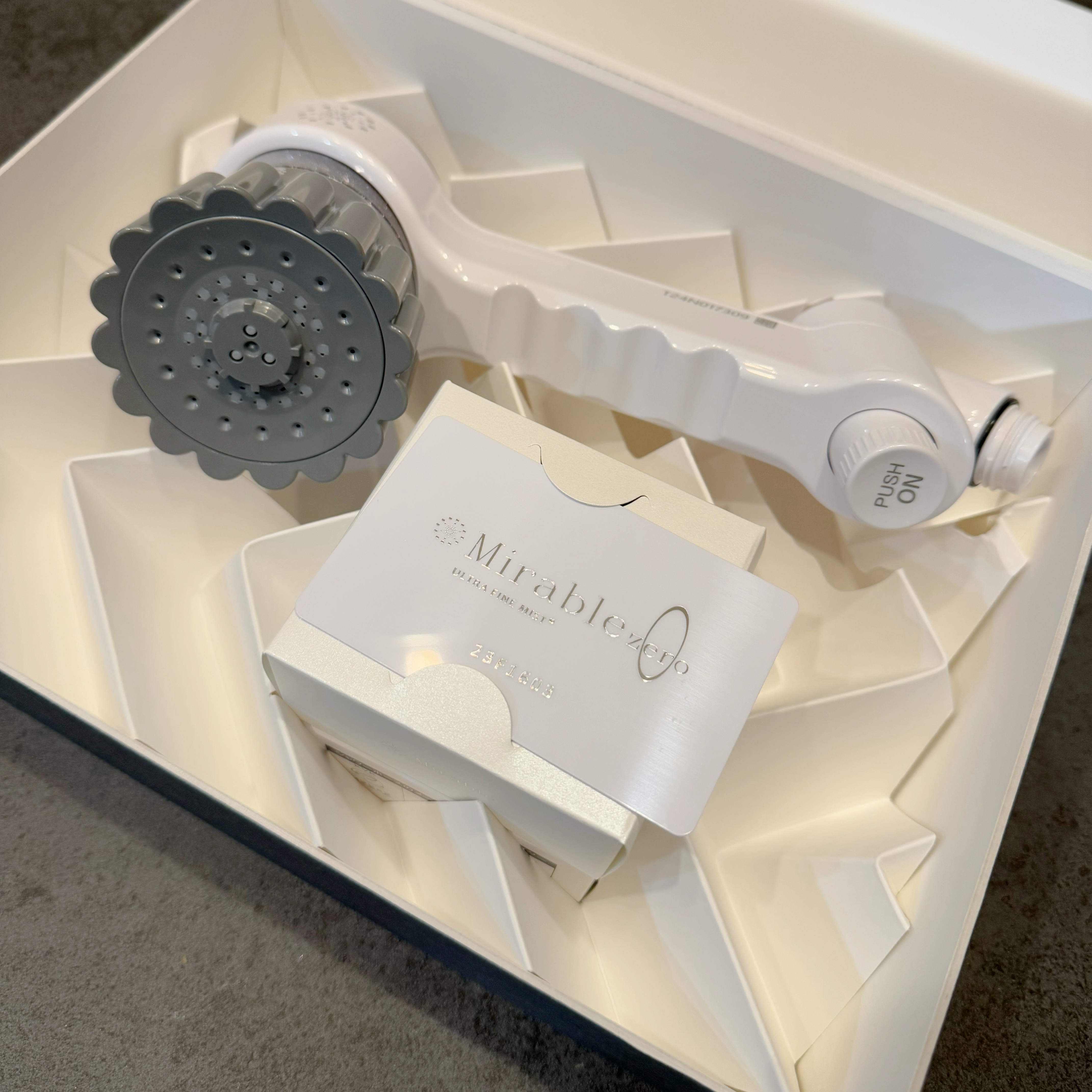 ミラブル zero/ミラブル/シャワーヘッドを使ったクチコミ（2枚目）