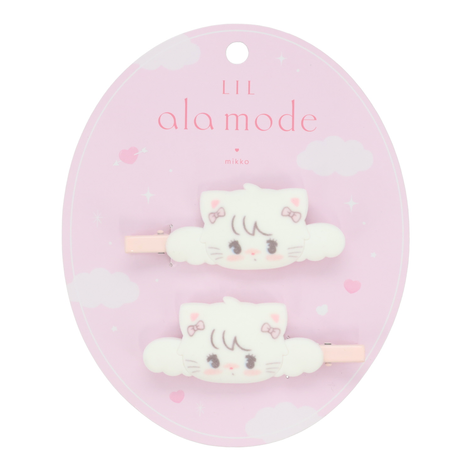 SHOBIDO Lil ala mode エンジェルシリーズ フロッキー前髪クリップ