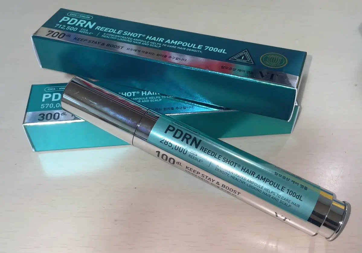 VT PDRN リードルショット ヘアアンプル700dL/VT/頭皮トリートメントを使ったクチコミ（1枚目）