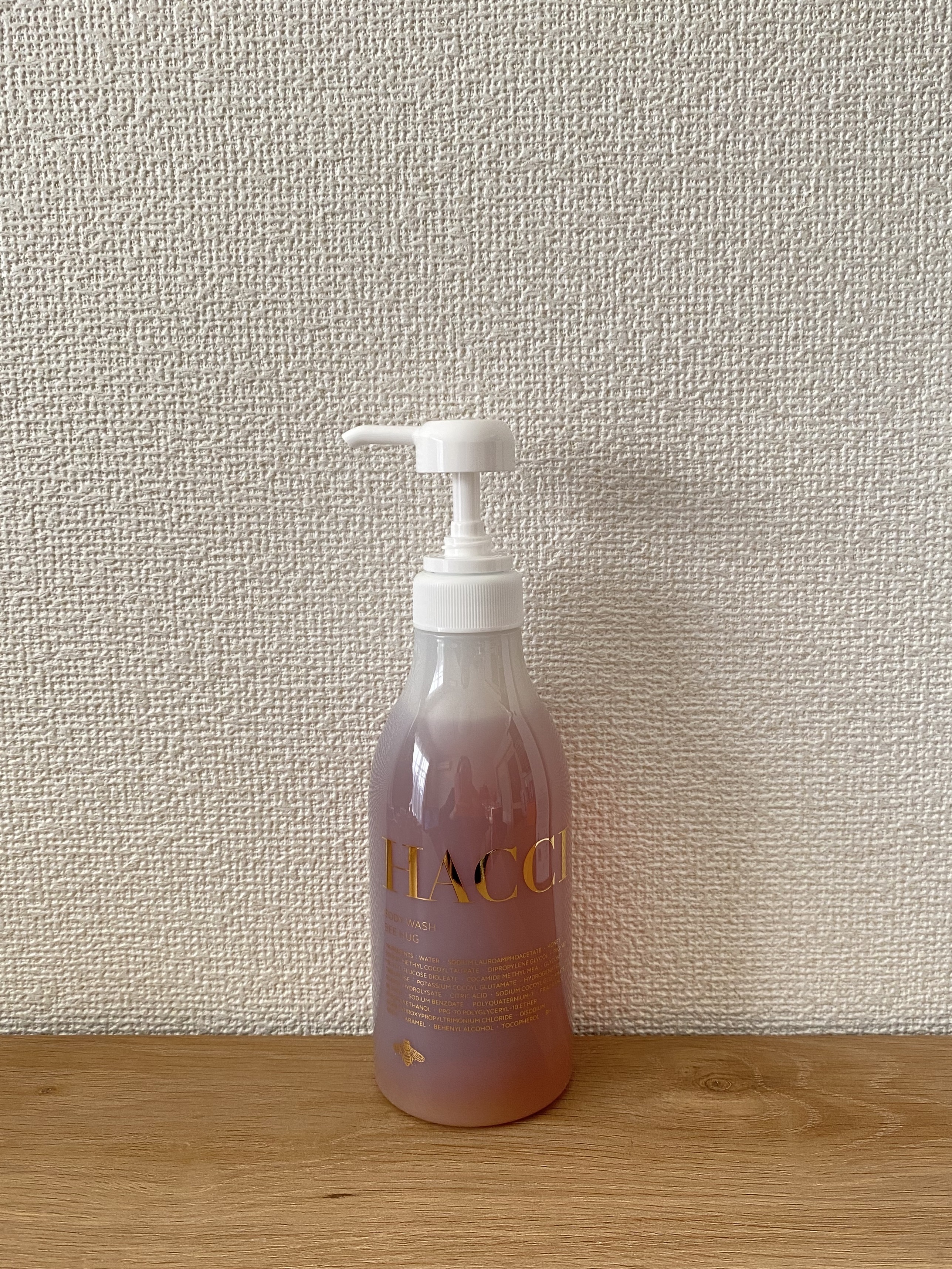 ボディウォッシュ BEE HUG/HACCI/ボディソープを使ったクチコミ（1枚目）