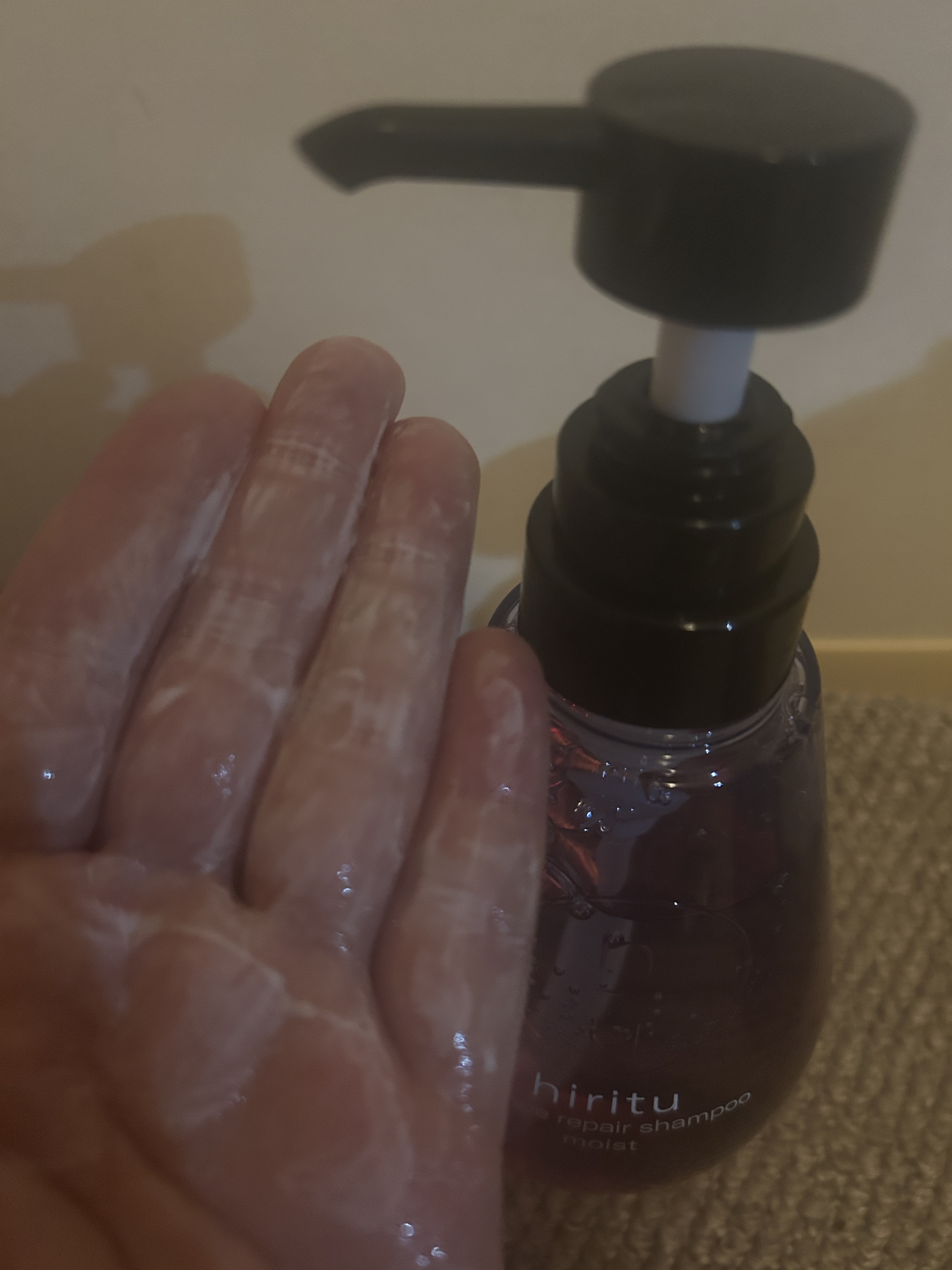 バランスリペア シャンプー/ヘアトリートメント モイスト/hiritu/市販シャンプーを使ったクチコミ（3枚目）