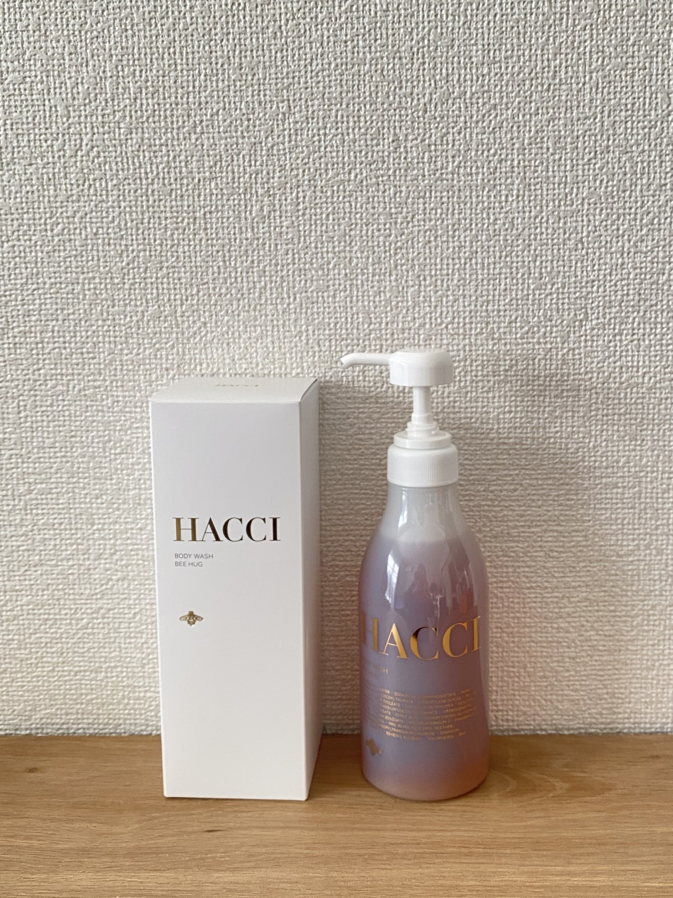 ボディウォッシュ BEE HUG/HACCI/ボディソープを使ったクチコミ（3枚目）