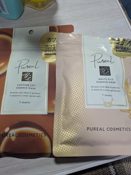 カフェインリフトエッセンスマスク/ピュレア/シートマスク・パックを使ったクチコミ(1枚目)
