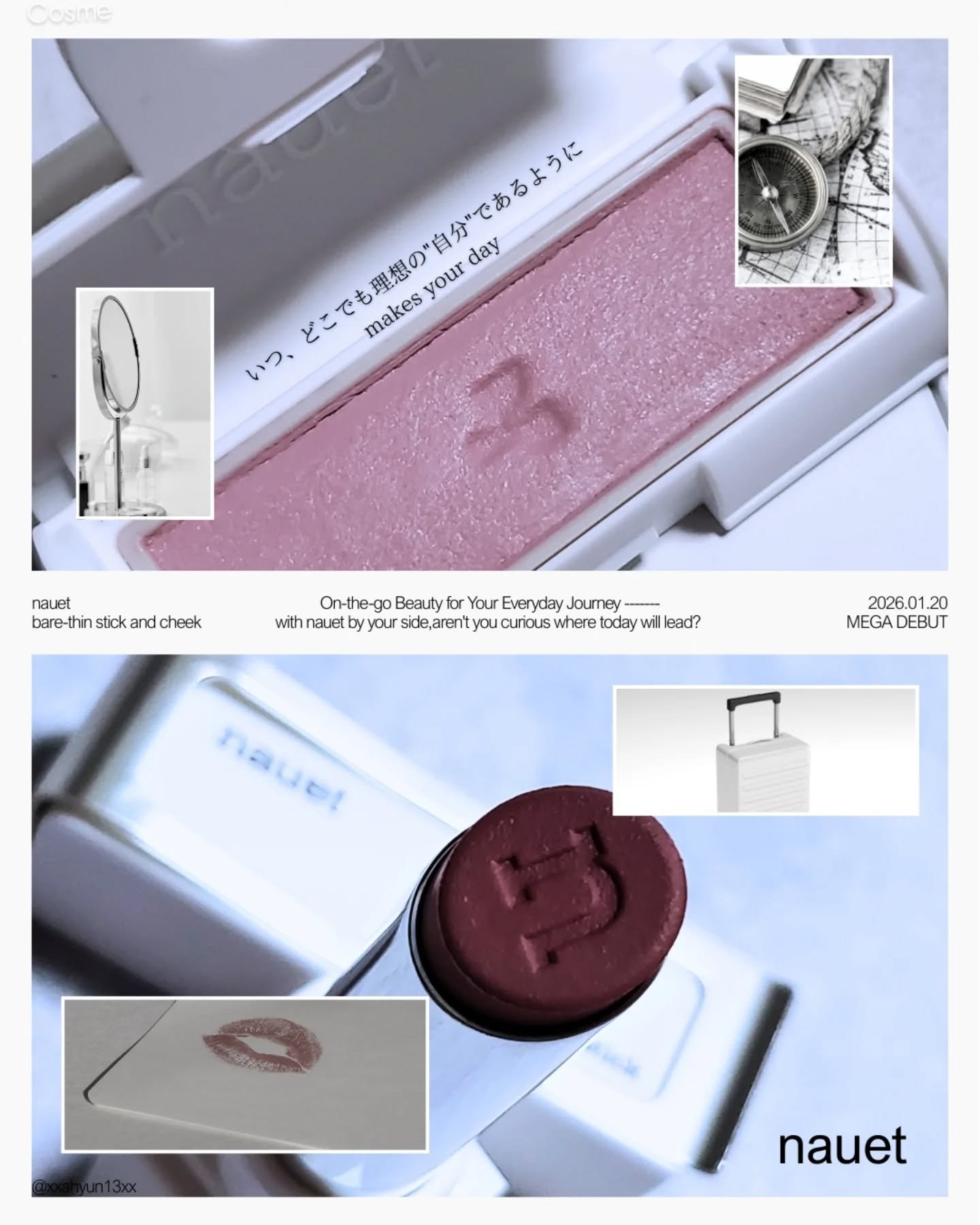 bare-thin stick/nauet/口紅を使ったクチコミ（1枚目）