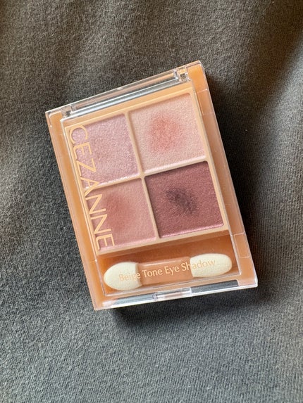 ベージュトーンアイシャドウ/CEZANNE/アイシャドウパレットを使ったクチコミ(1枚目)