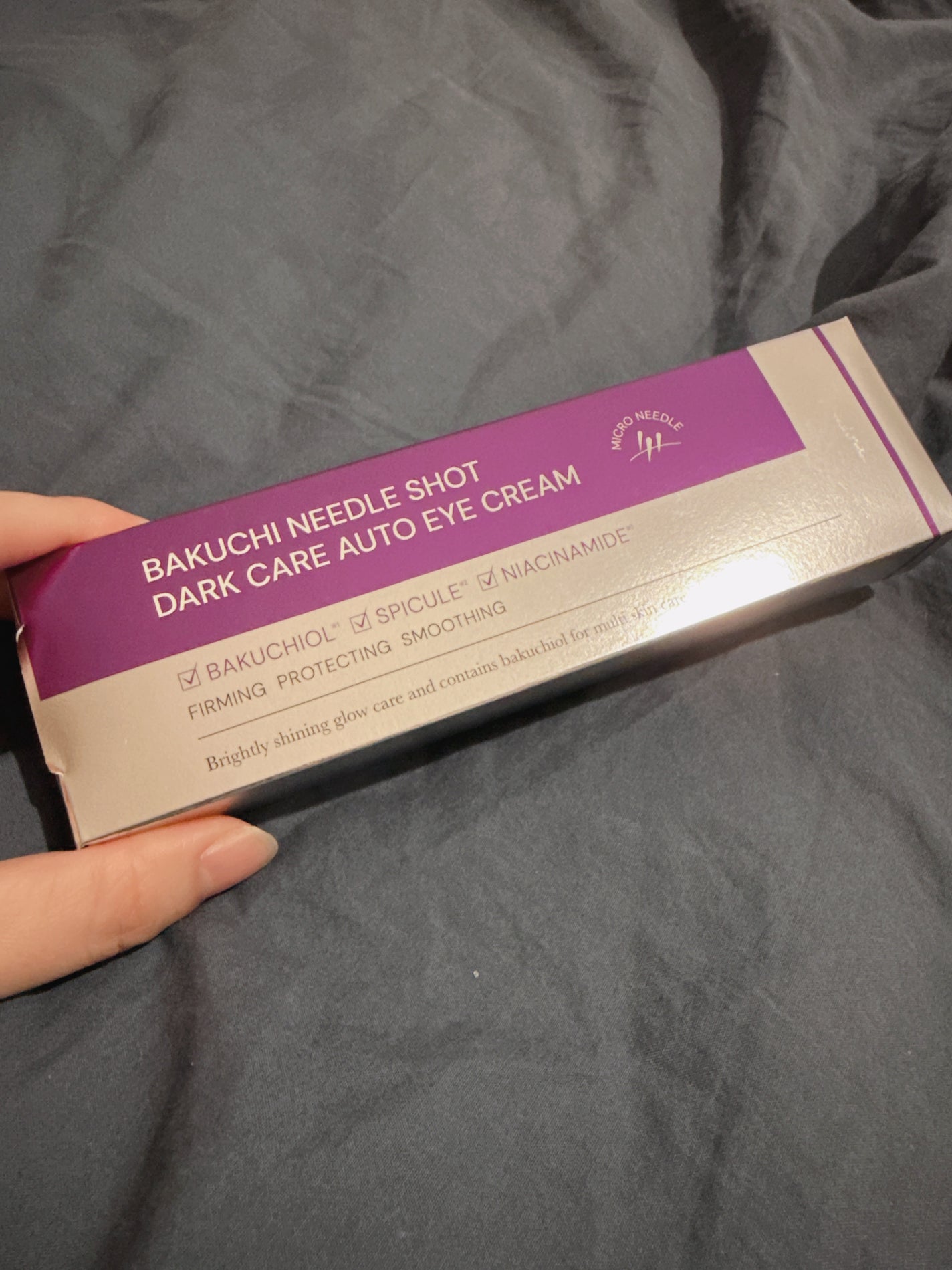 BAKUCHI NEEDLE SHOT DARK CARE AUTO EYE CREAM/LIALUSTER/アイケア・アイクリームを使ったクチコミ(1枚目)