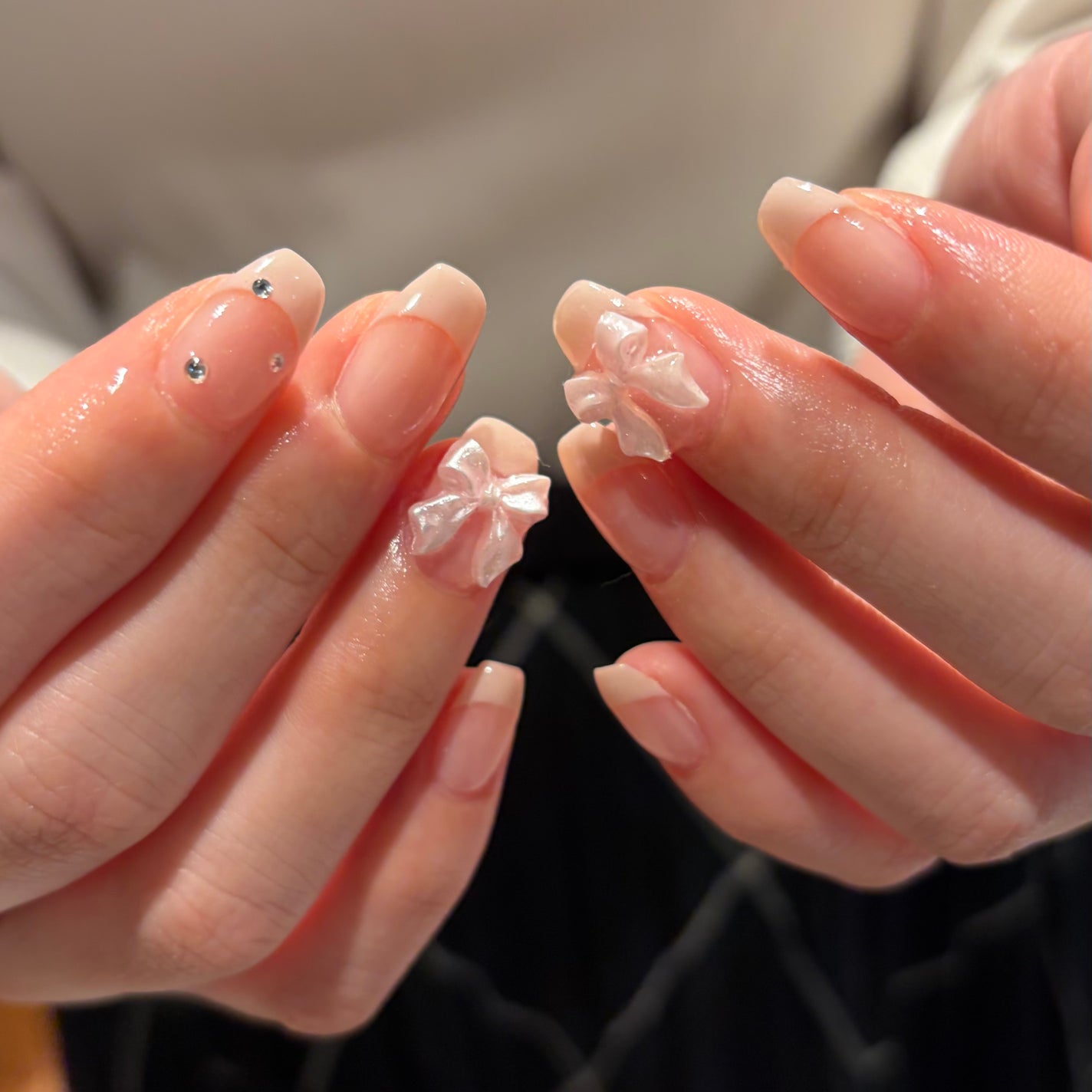 𐔌՞ . .՞ 𐦯 on LIPS 「いいね、保存嬉しいです🎶#ネイル#ジェルネイル#垢抜け#ネイル..」(1枚目)