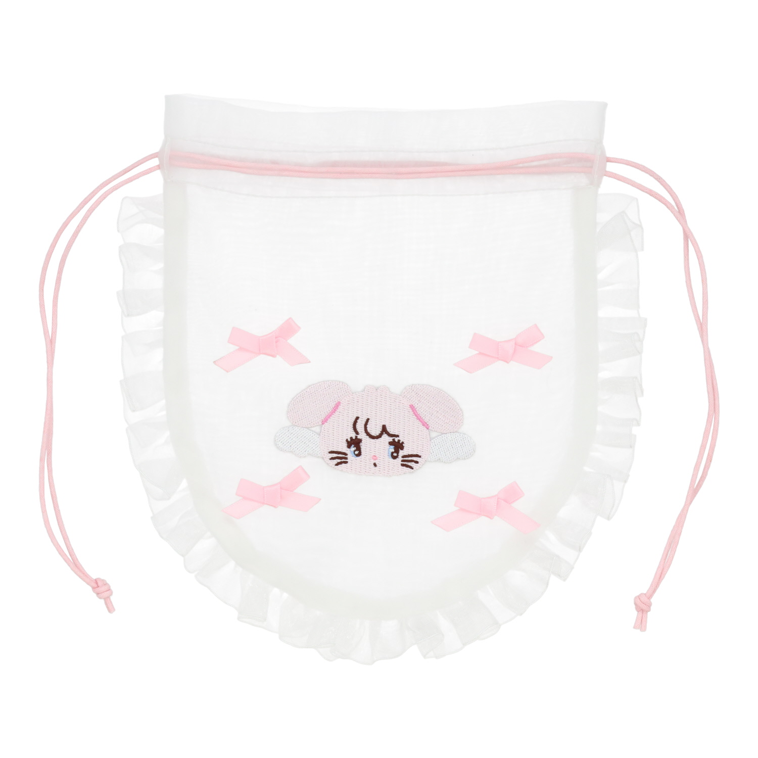 Lil ala mode エンジェルシリーズ ラウンド巾着ポーチ キャミー