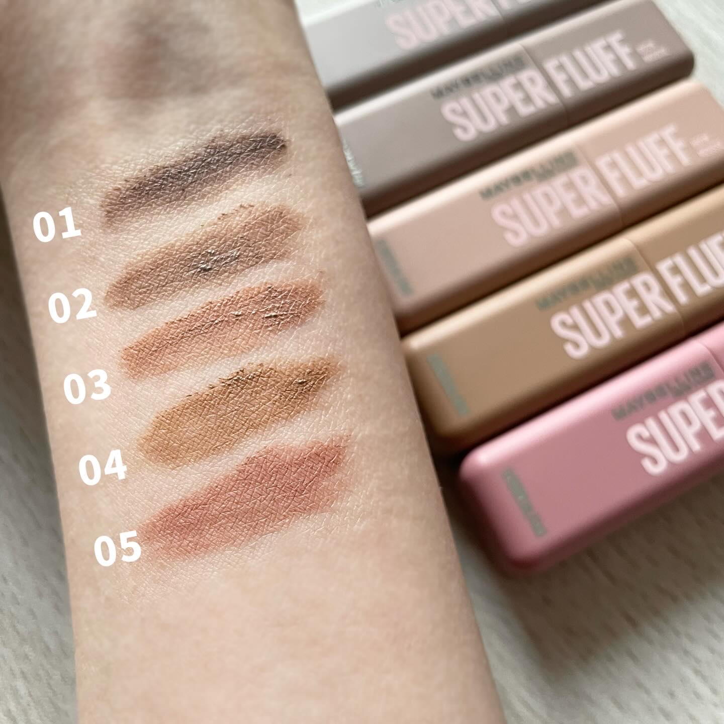 ＳＰ フラッフ ブロウ ムース/MAYBELLINE NEW YORK/眉マスカラを使ったクチコミ（2枚目）