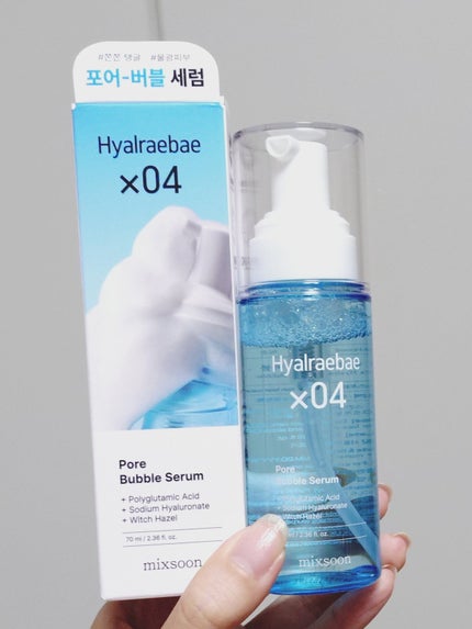 ヒアルレベポアバブルセラム/mixsoon/美容液を使ったクチコミ(1枚目)