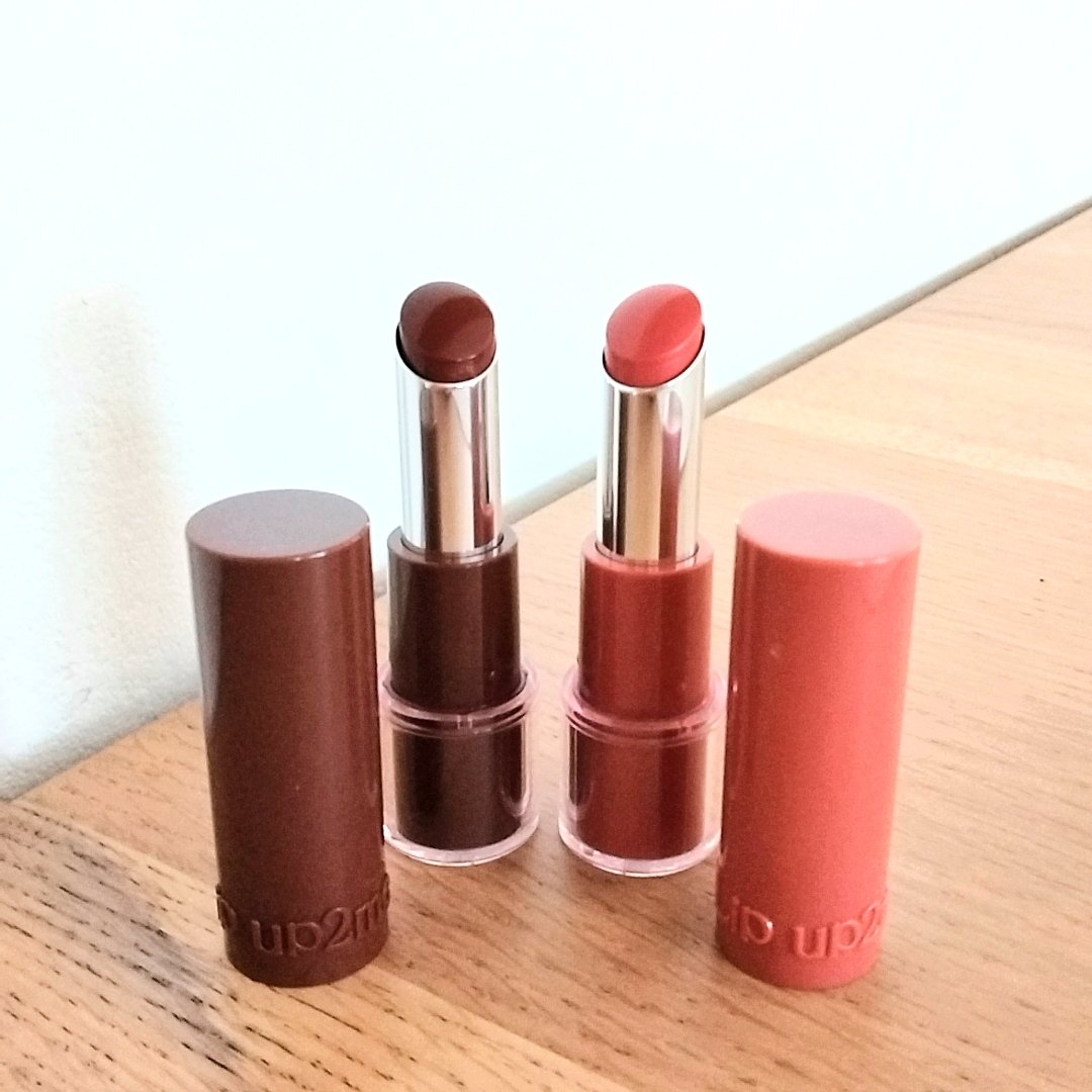 アップトゥーミー　ハグマイリップ　カラーロックプランパー/up2me/リッププランパーを使ったクチコミ（2枚目）