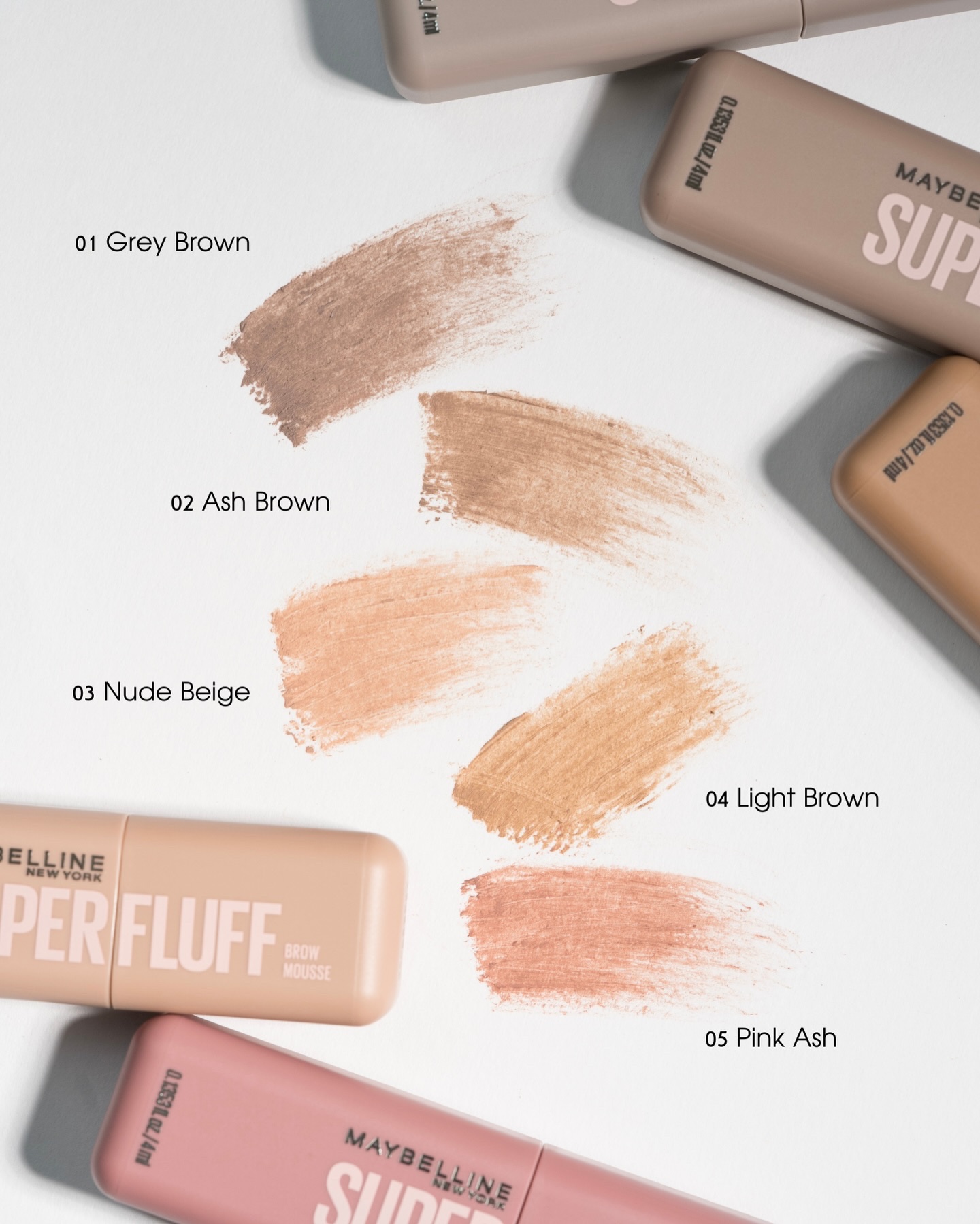 ＳＰ フラッフ ブロウ ムース/MAYBELLINE NEW YORK/眉マスカラを使ったクチコミ（3枚目）