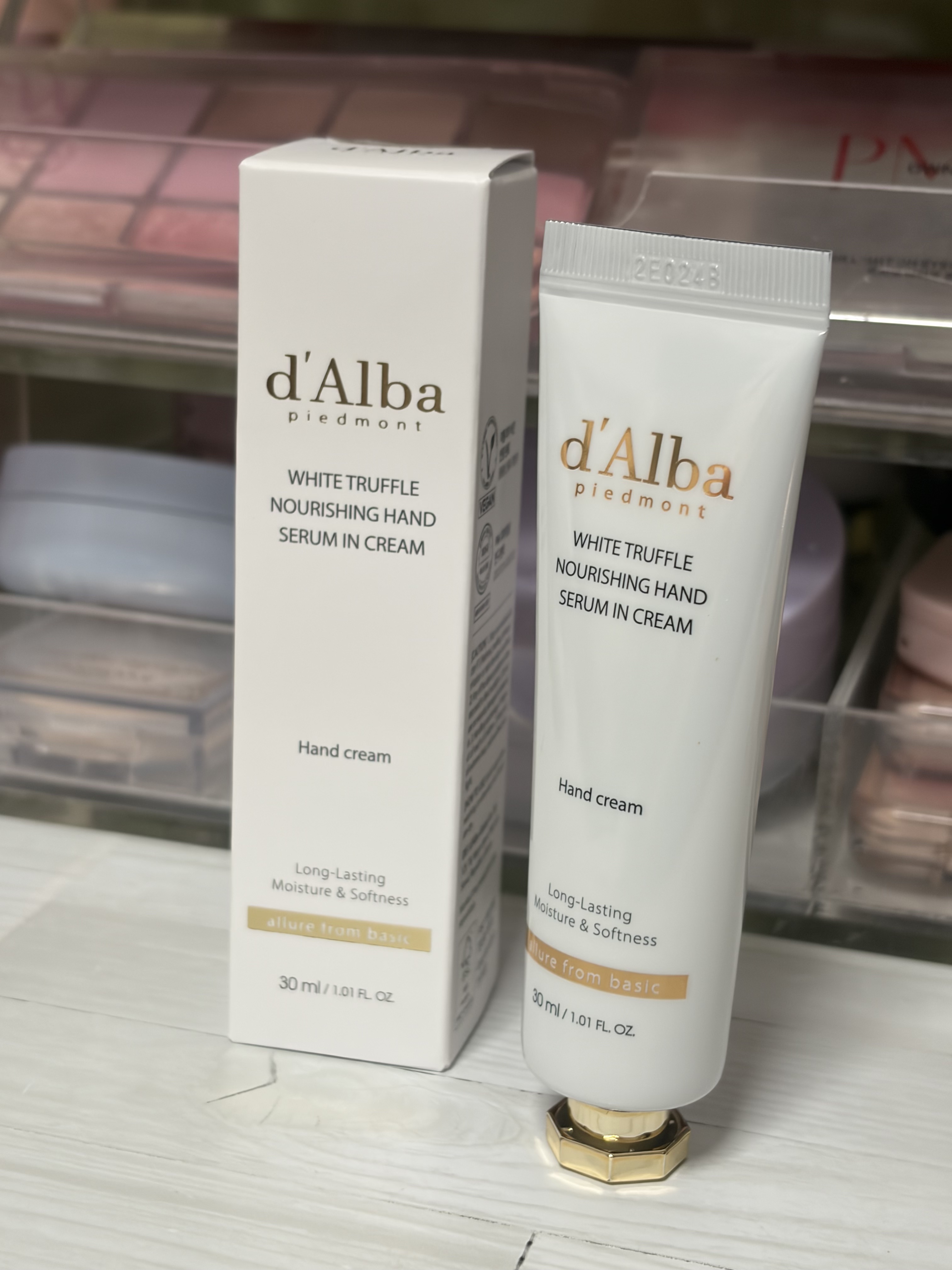 ホワイトトリュフナリシングハンドセラムインクリーム/ダルバ/ハンドクリームを使ったクチコミ（2枚目）