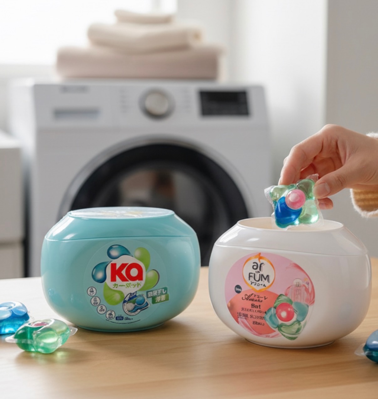 アモーレ ランドリーボール/arFUM/洗濯洗剤を使ったクチコミ（1枚目）