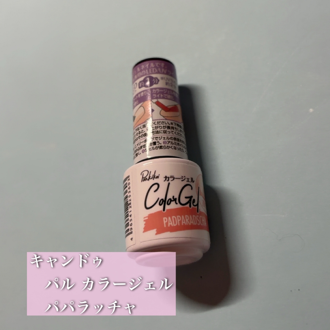パル カラージェル/キャンドゥ/ジェルネイルを使ったクチコミ（1枚目）