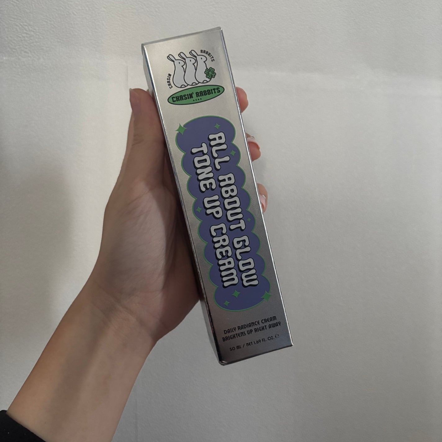 オールアバウトグロウトーンアップクリーム/CHASIN'RABBITS/化粧下地を使ったクチコミ(1枚目)