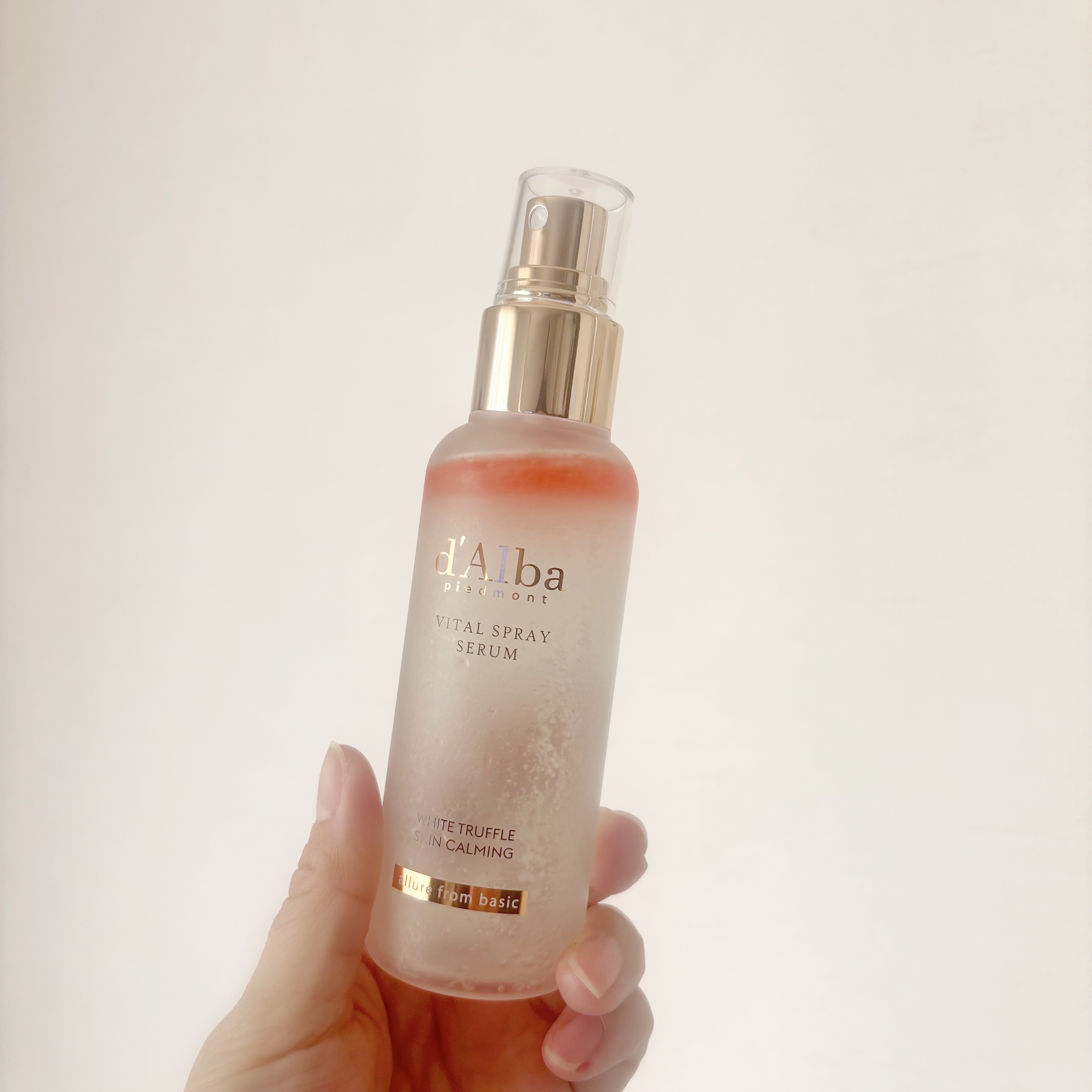 ダルバ ホワイトトリュフバイタルスプレーセラム/ダルバ/ミスト状化粧水を使ったクチコミ（3枚目）