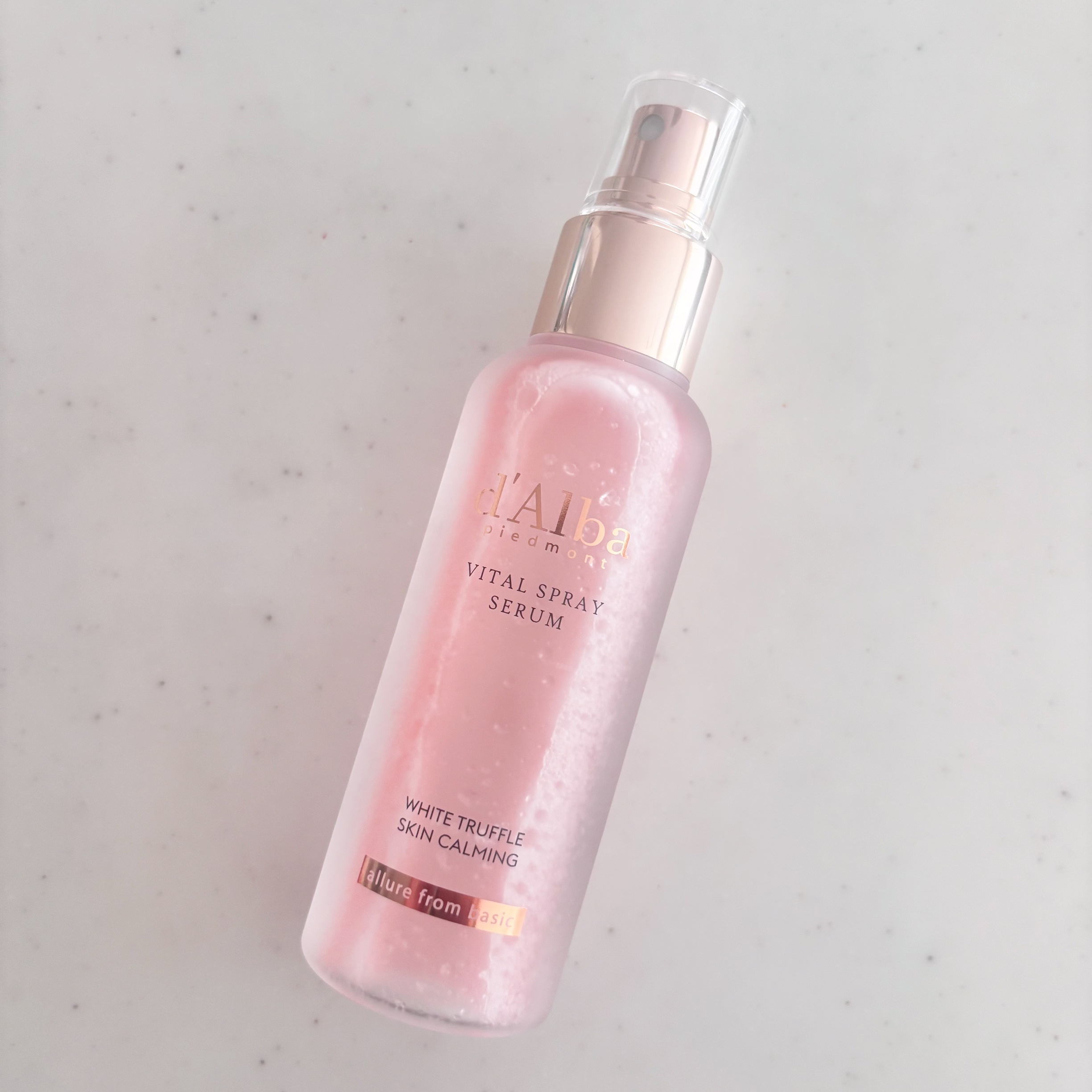 ダルバ ホワイトトリュフバイタルスプレーセラム/ダルバ/ミスト状化粧水を使ったクチコミ（2枚目）