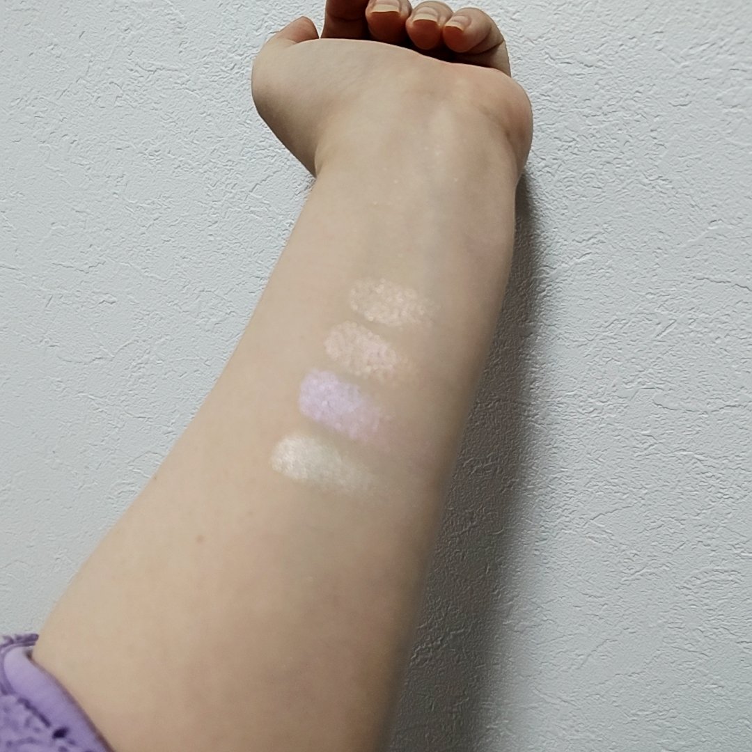 プリズムショットマルチハイライトパレット/SELVE/パウダーハイライトを使ったクチコミ（2枚目）