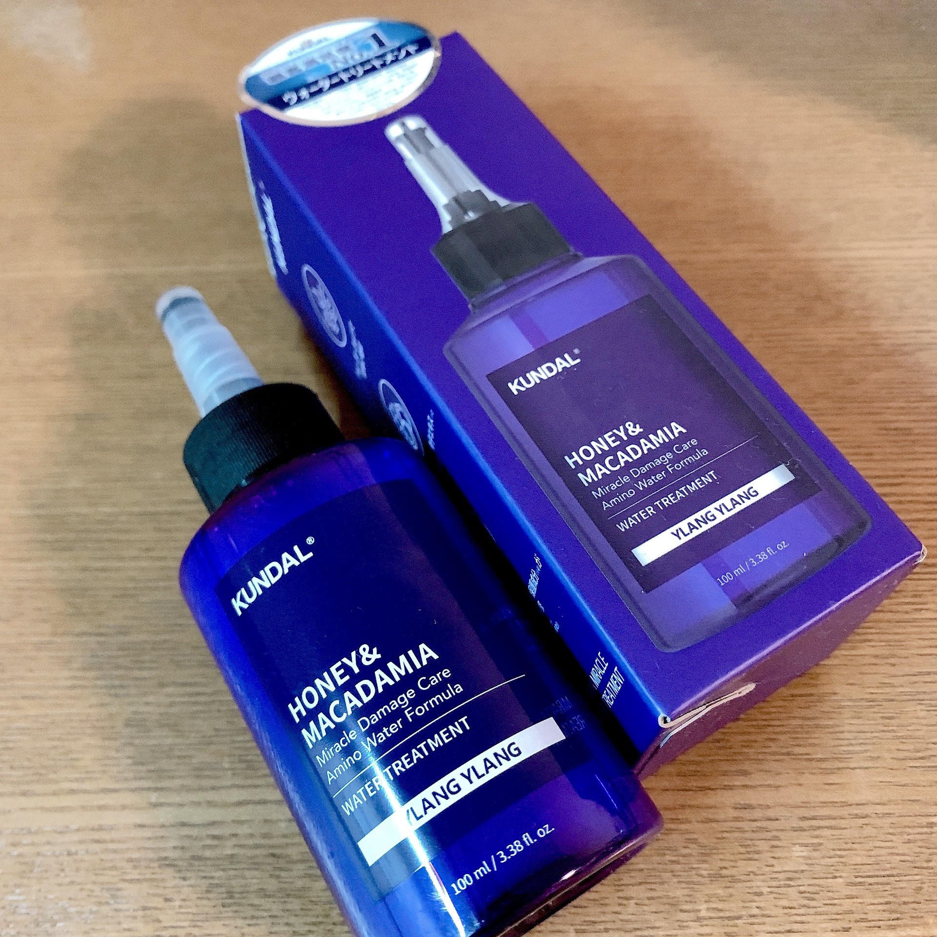 KUNDAL H&Mウォータートリートメントのクチコミ「 KUNDAL
H&Mウォータートリートメント
イランイラン

口コミ評価が高かったのでLIP.....」（1枚目）