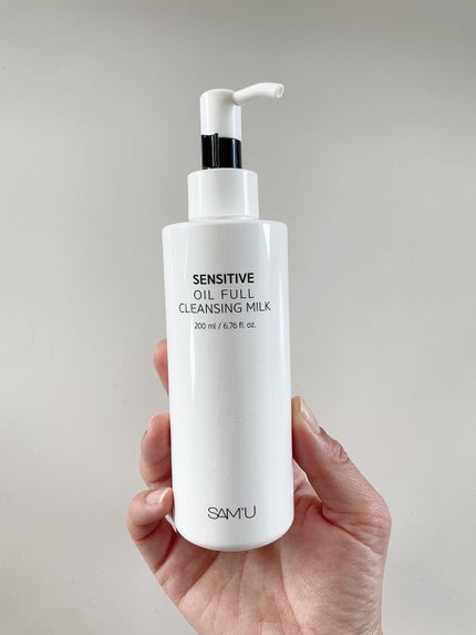 センシティブオイルフルクレンジングミルク/SAM'U/ミルククレンジングを使ったクチコミ(2枚目)