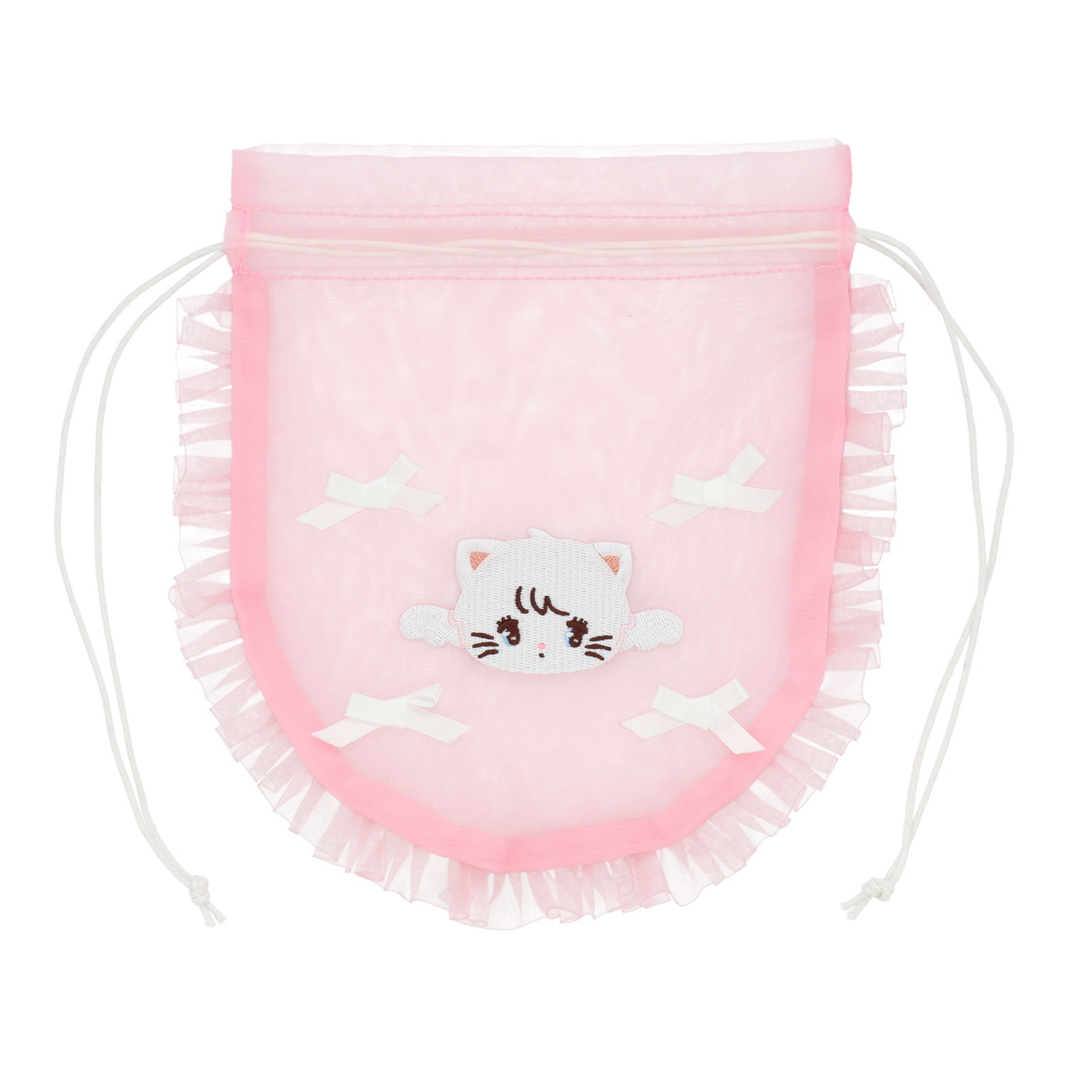 SHOBIDO Lil ala mode エンジェルシリーズ ラウンド巾着ポーチ