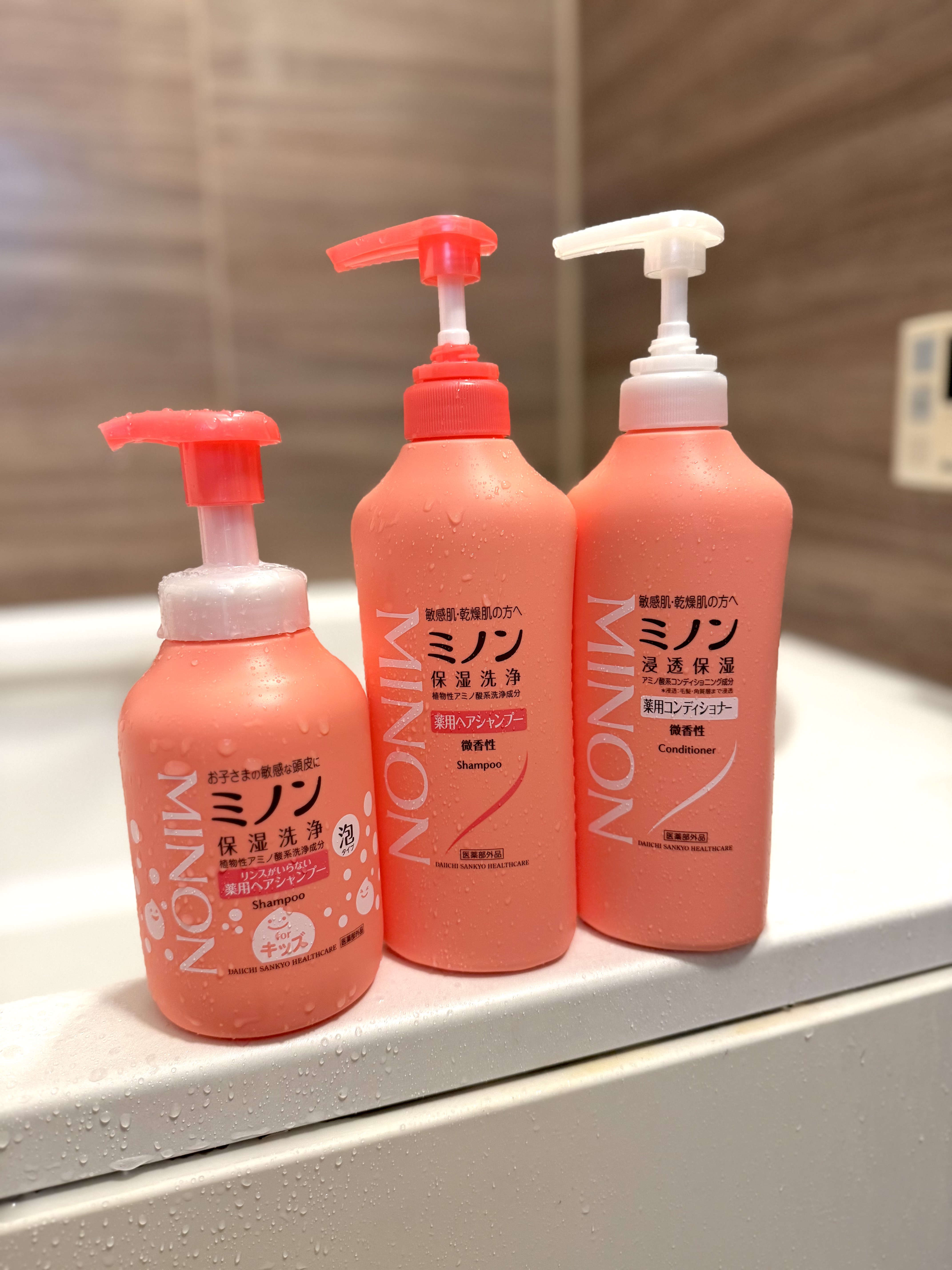 ミノンリンスがいらない薬用ヘアシャンプー/ミノン/シャンプー・コンディショナーを使ったクチコミ（1枚目）