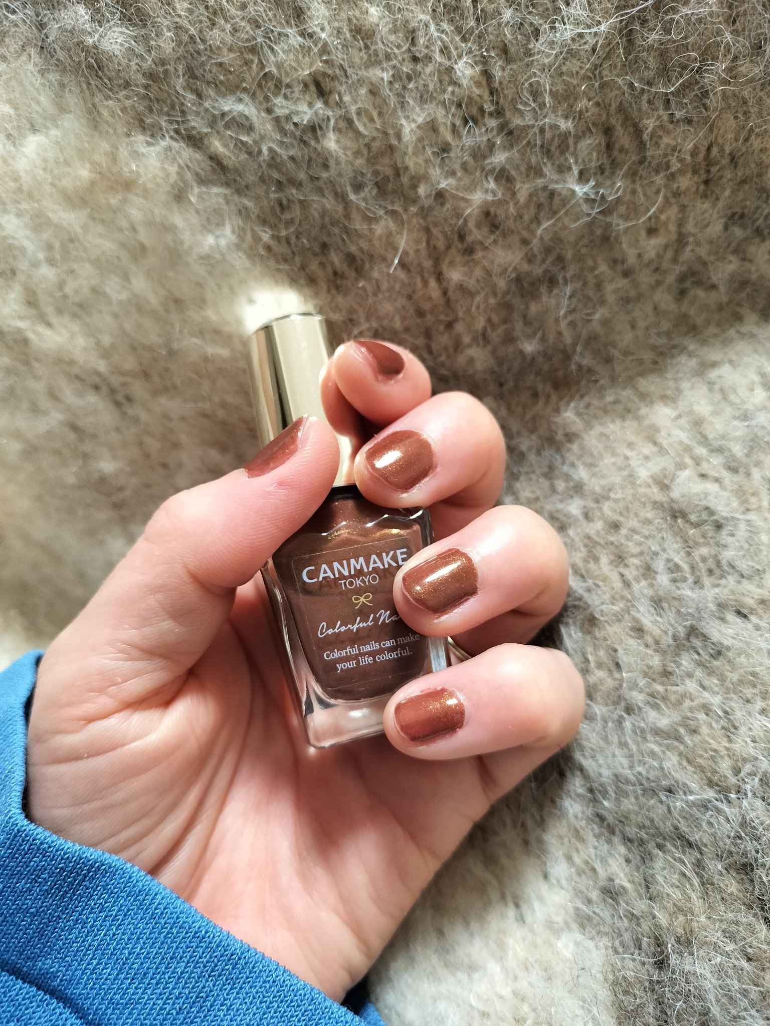 カラフルネイルズ/キャンメイク/マニキュアを使ったクチコミ（2枚目）