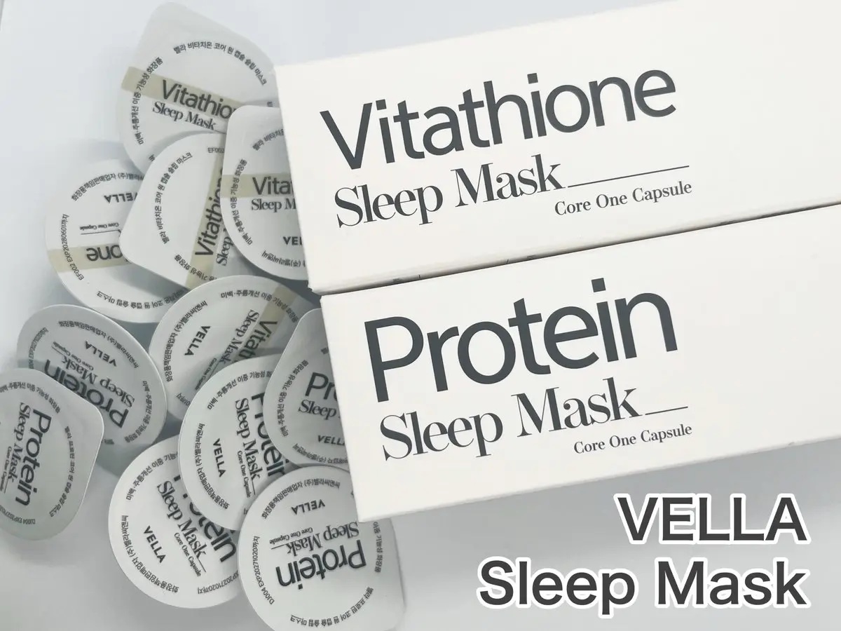 ビタチオンコアワンスリープマスク/VELLA/フェイスクリームを使ったクチコミ（1枚目）