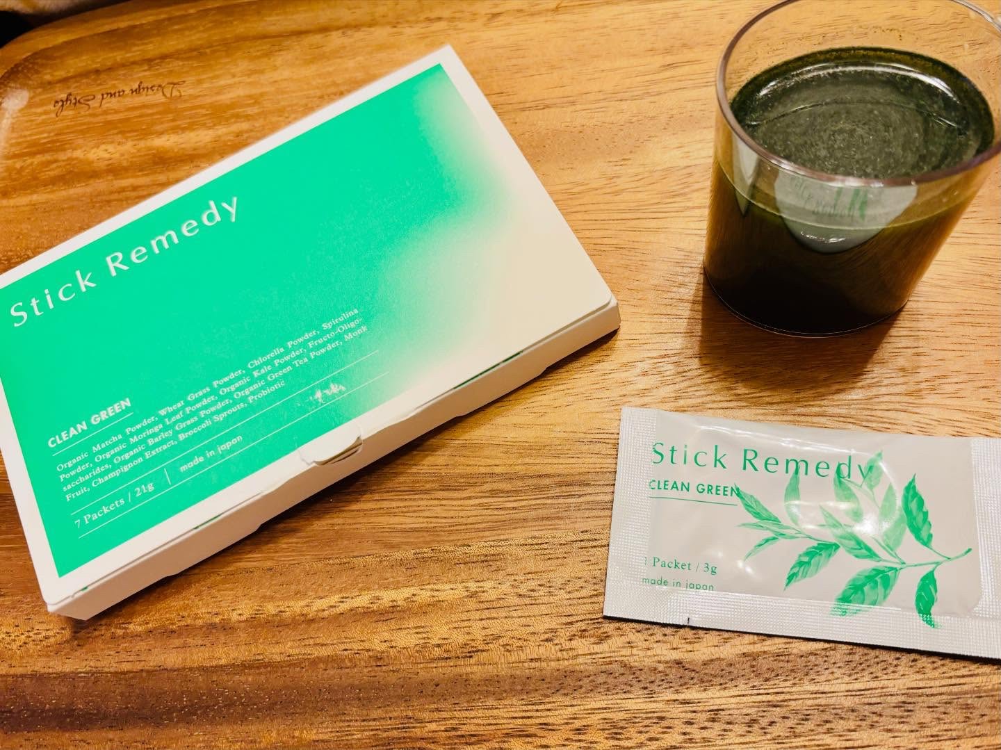 Clean Green/Stick Remedy/健康サプリメントを使ったクチコミ（1枚目）