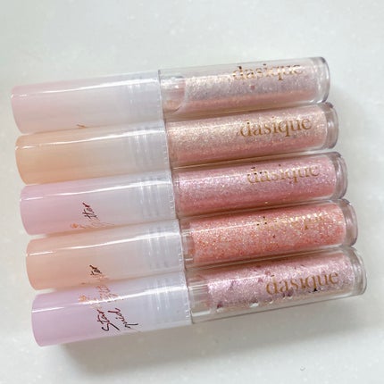 スターリットジュエルリキッドグリッター/dasique/グリッターを使ったクチコミ(2枚目)