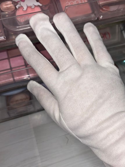 スマートフォン対応おやすみ手袋(両手)/DAISO/ボディグッズを使ったクチコミ(5枚目)
