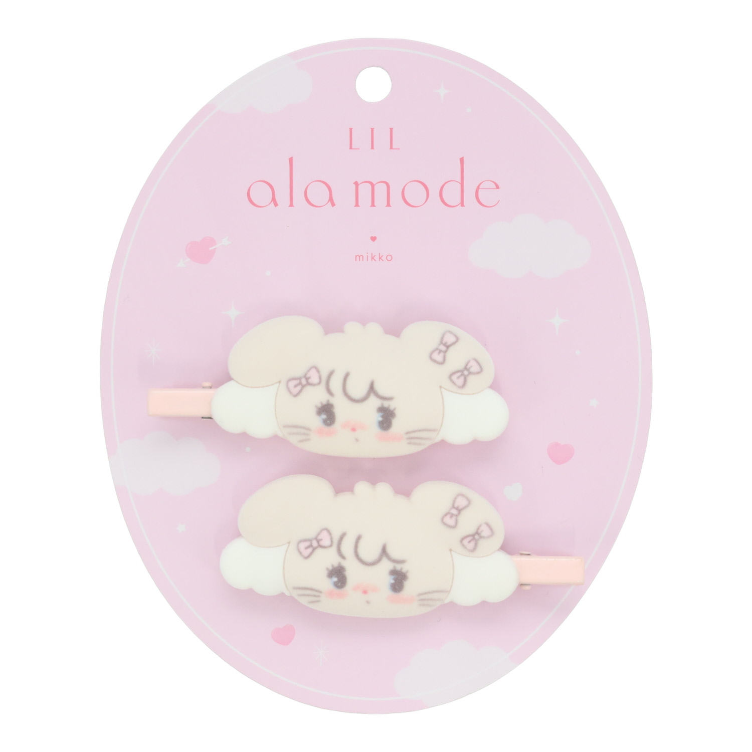 Lil ala mode エンジェルシリーズ フロッキー前髪クリップ キャミー