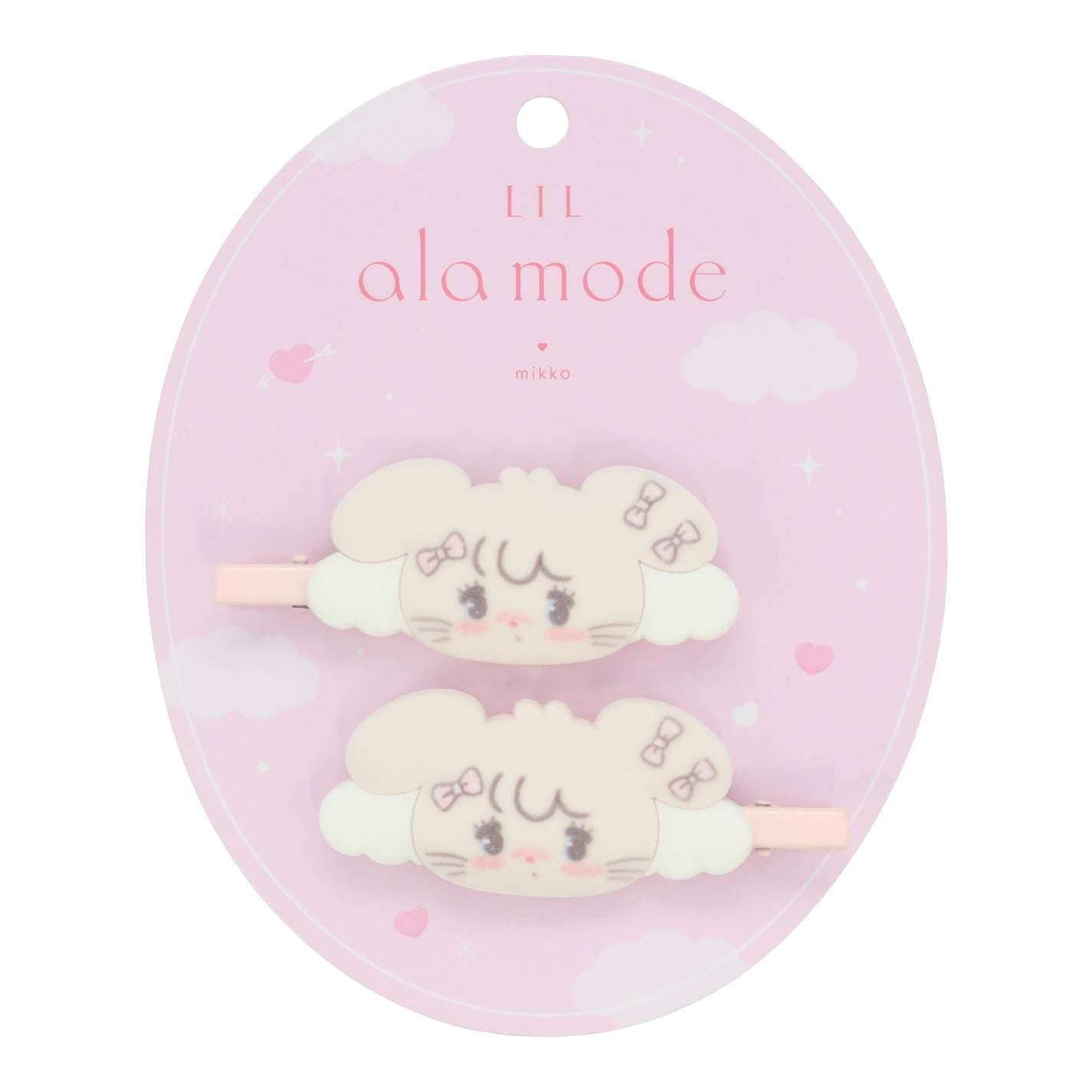 Lil ala mode エンジェルシリーズ フロッキー前髪クリップ キャミー