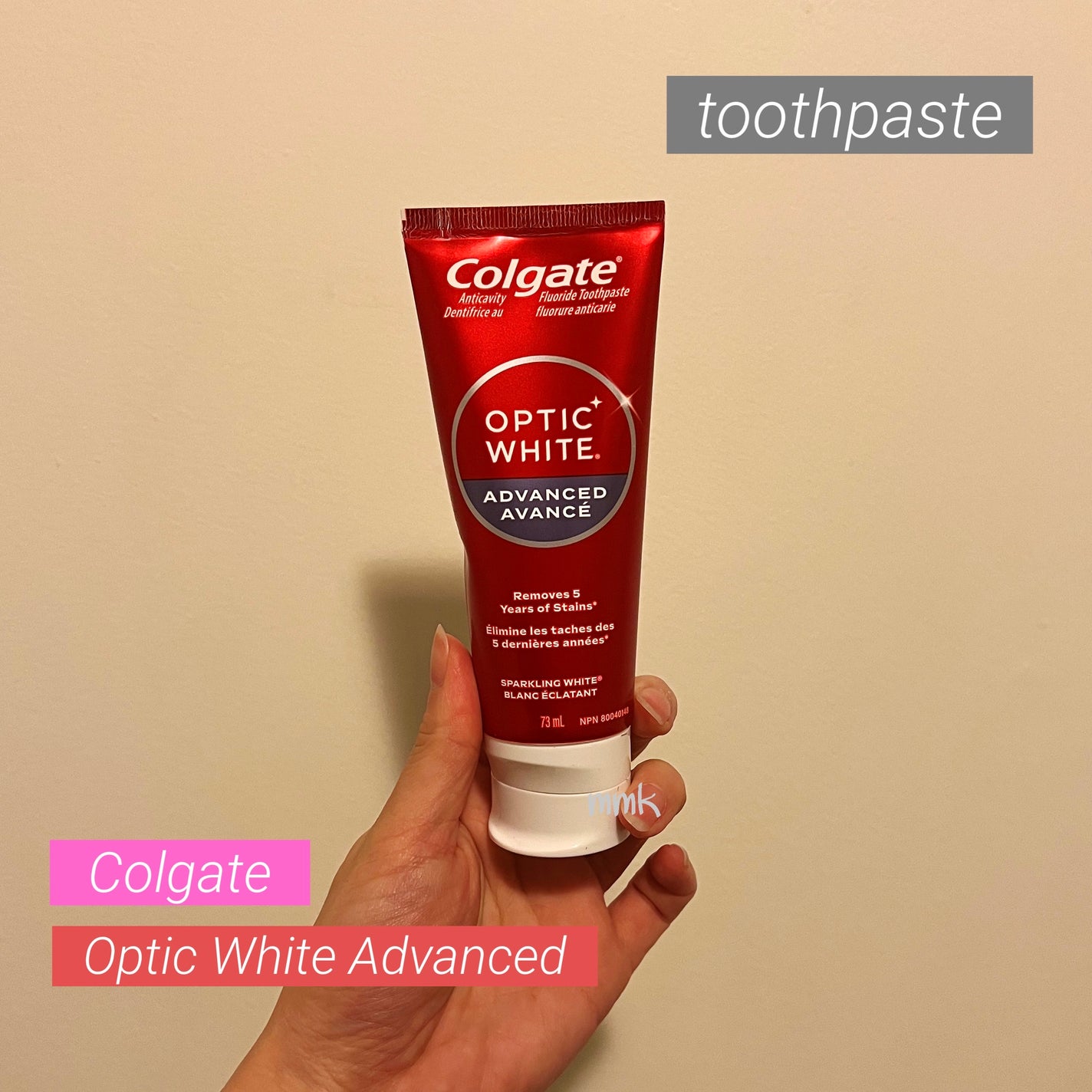 Colgate Optic White Advanced colgate