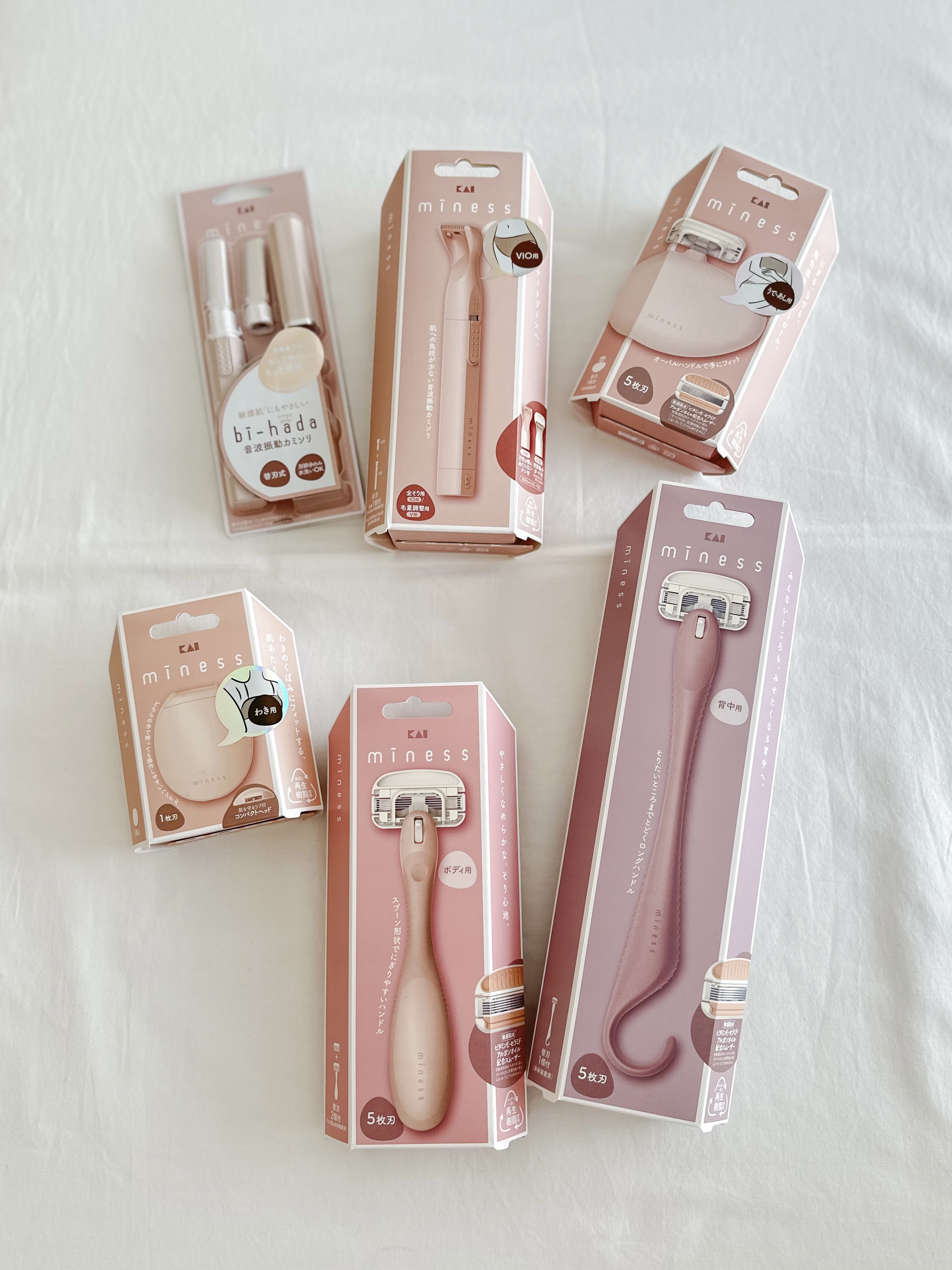 miness bi-hada ompa L/貝印/シェーバーを使ったクチコミ（1枚目）