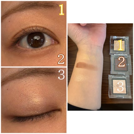 アディクション ザ アイシャドウ パール/ADDICTION/単色アイシャドウを使ったクチコミ(2枚目)