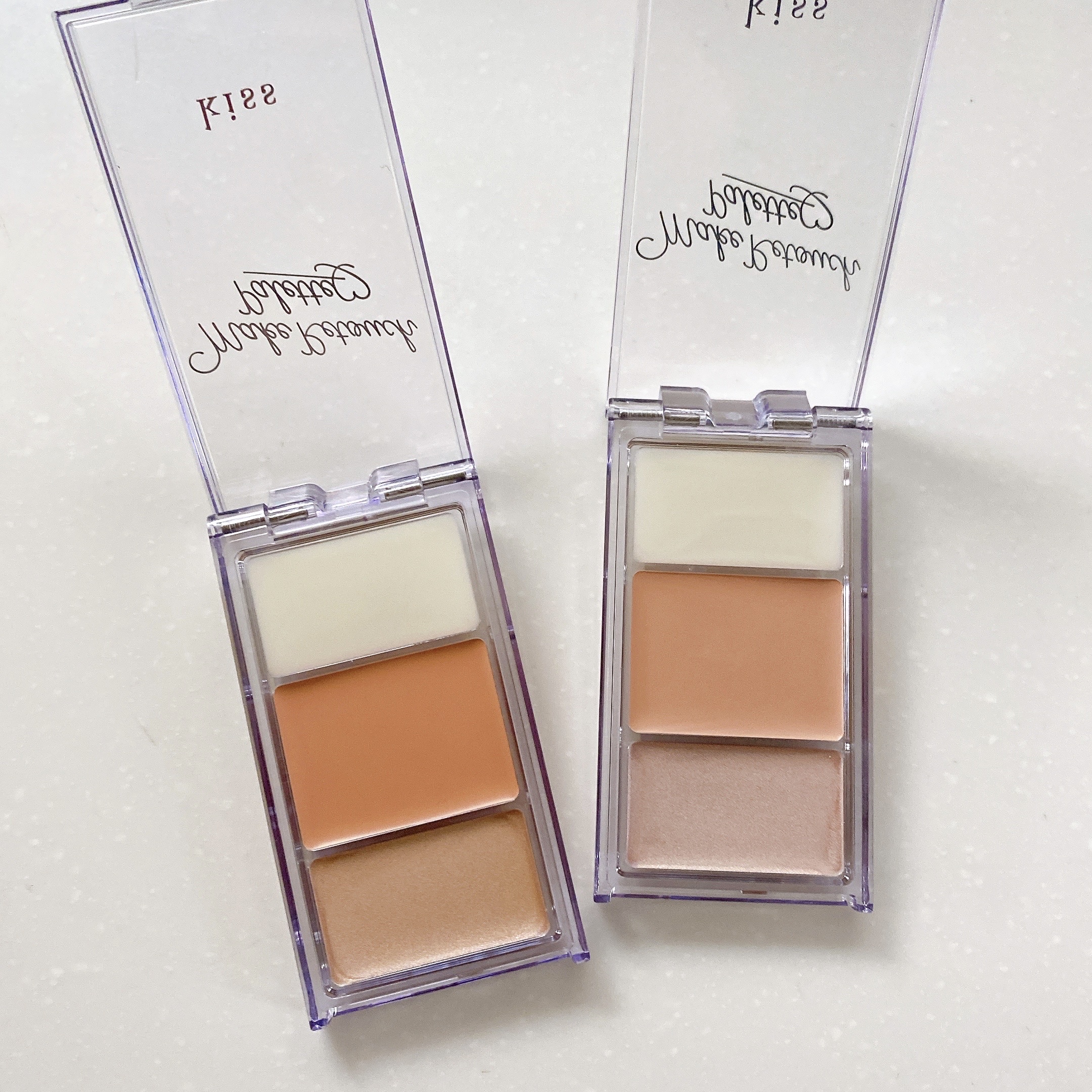 メイクリタッチパレット/KiSS/パレットコンシーラーを使ったクチコミ（2枚目）