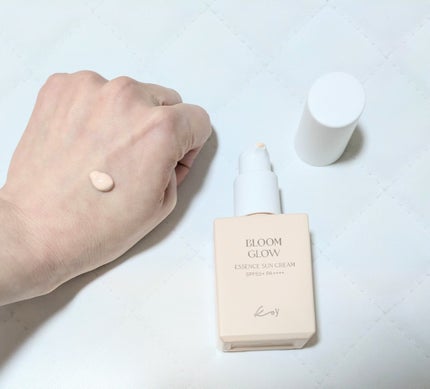 ブルームグローエッセンスサンクリーム/koy/日焼け止めローションを使ったクチコミ(3枚目)