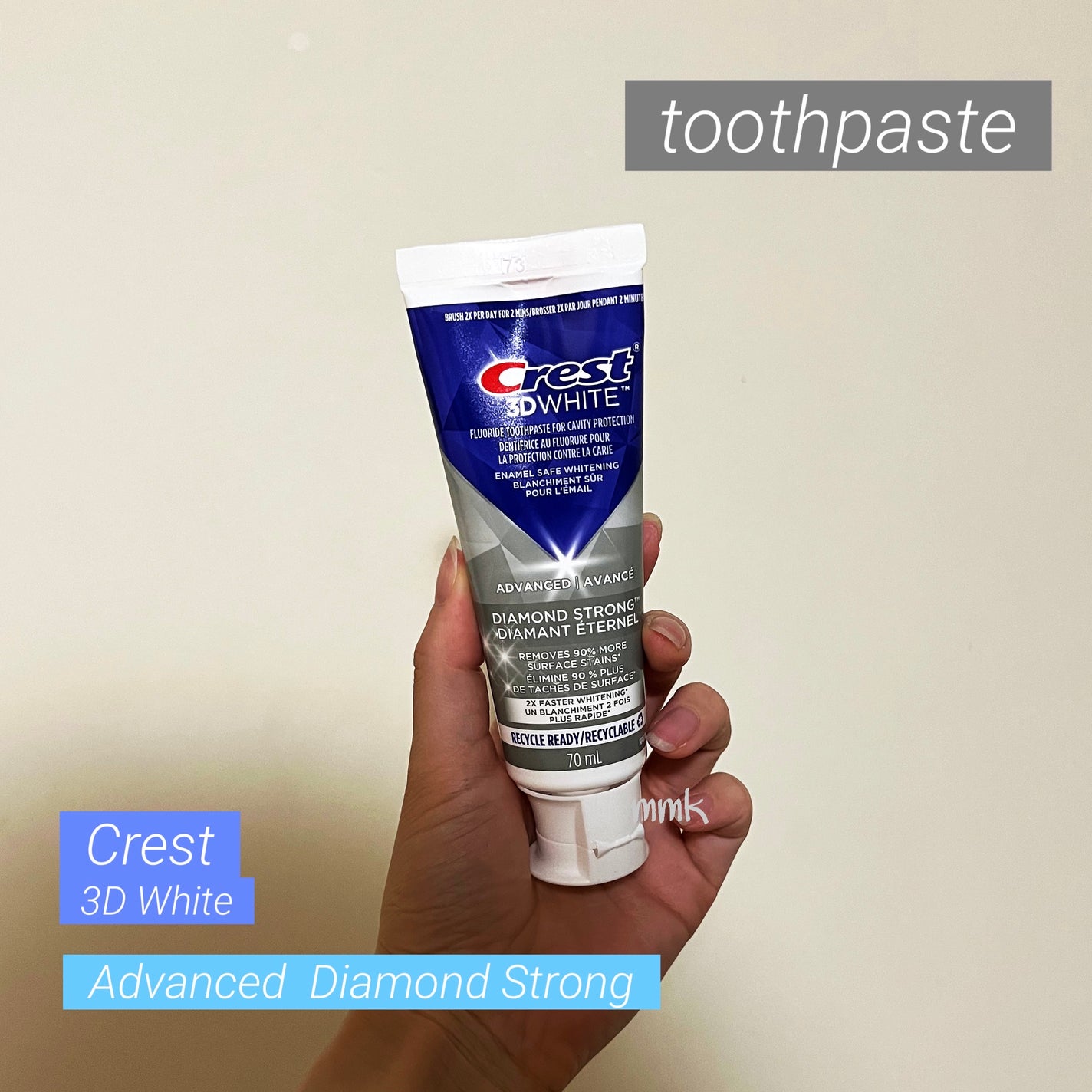 Crest 3D White Advanced Diamond Strong クレスト