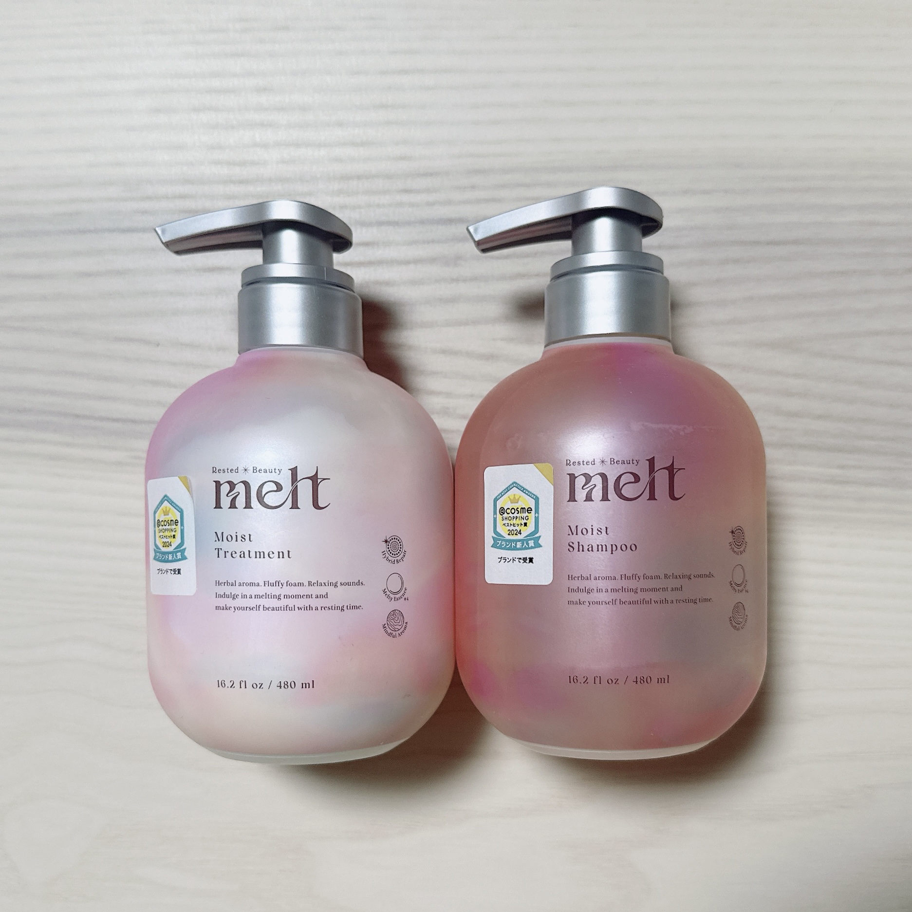 メルト モイストシャンプー／トリートメント/melt/市販シャンプーを使ったクチコミ（1枚目）