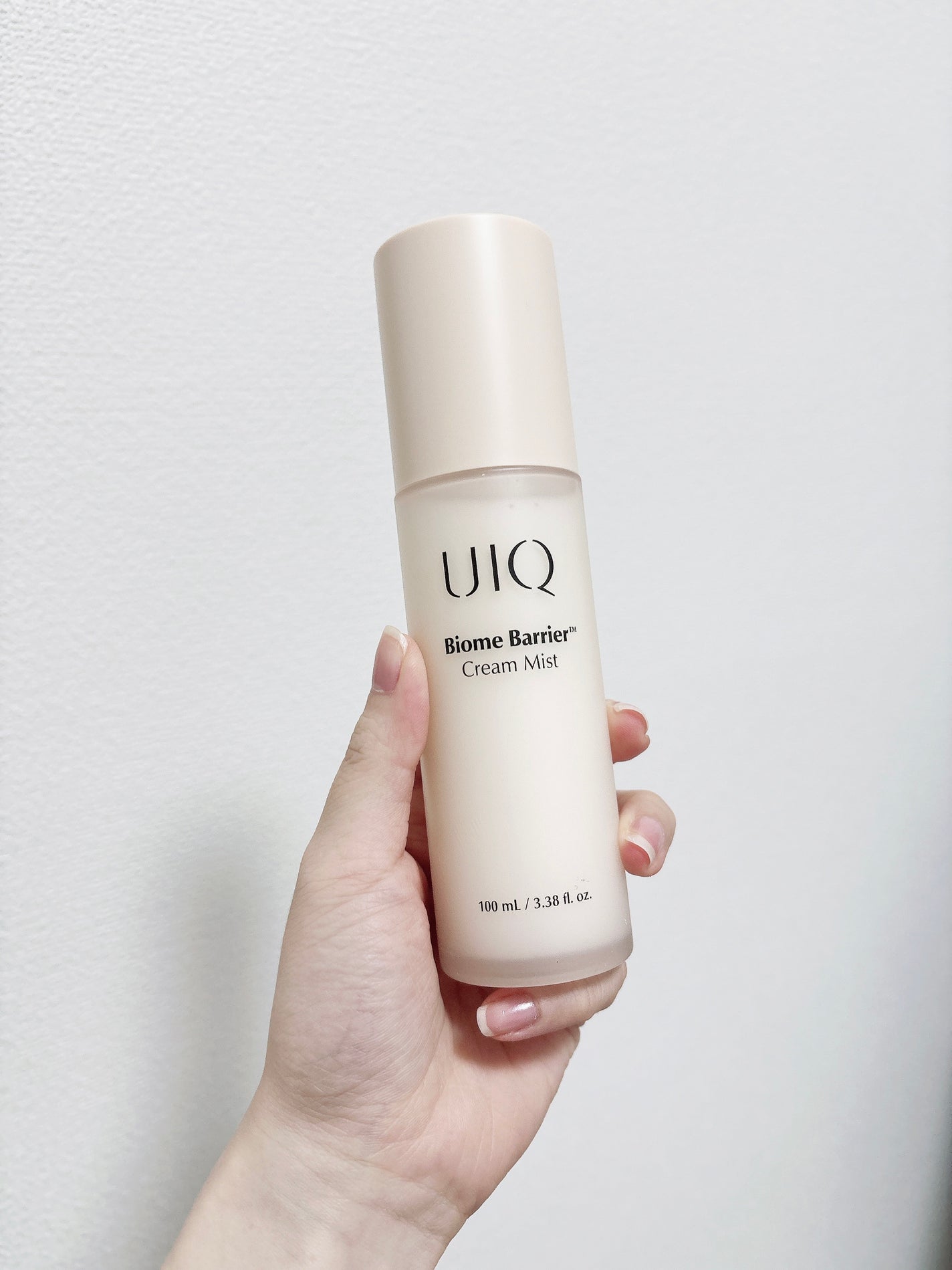 バイオームバリア クリームミスト/UIQ/ミスト状化粧水を使ったクチコミ(1枚目)