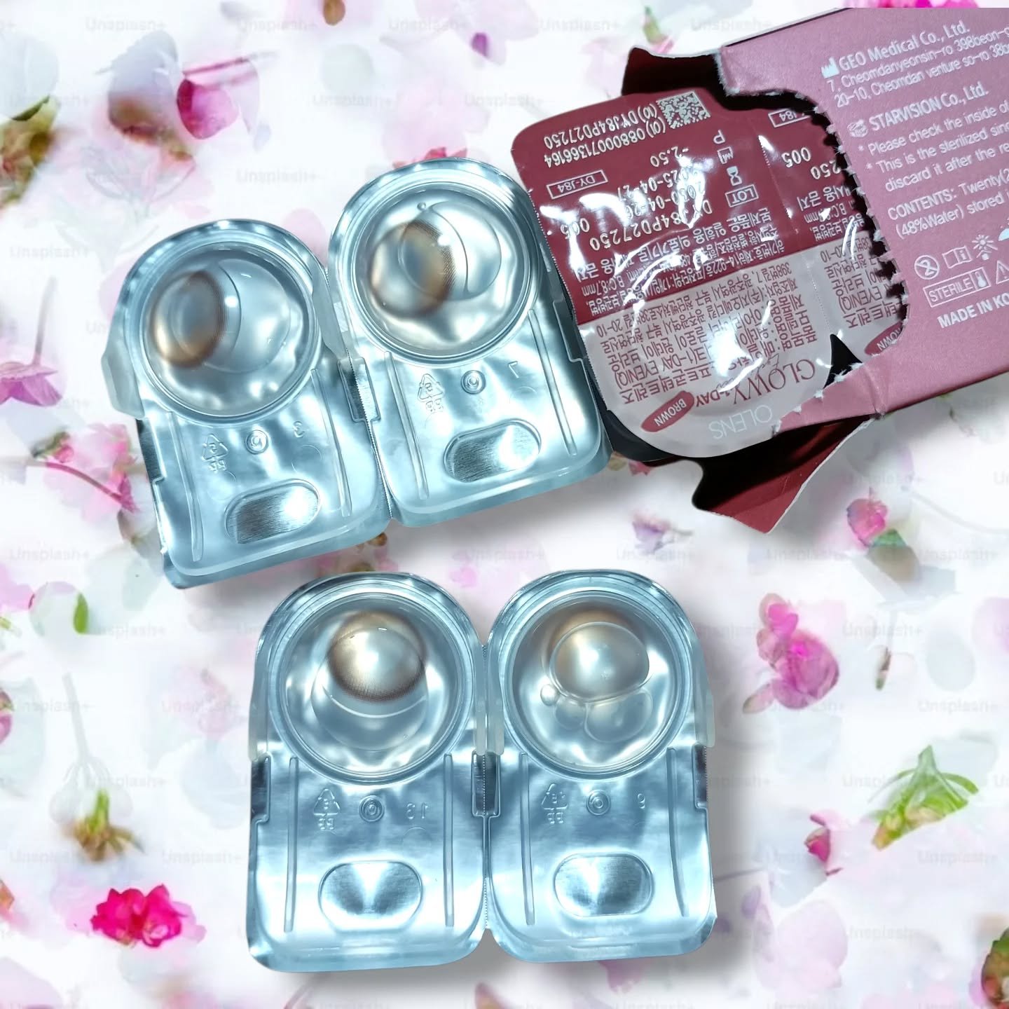 Glowy 1day/OLENS/ワンデー（１DAY）カラコンを使ったクチコミ（3枚目）