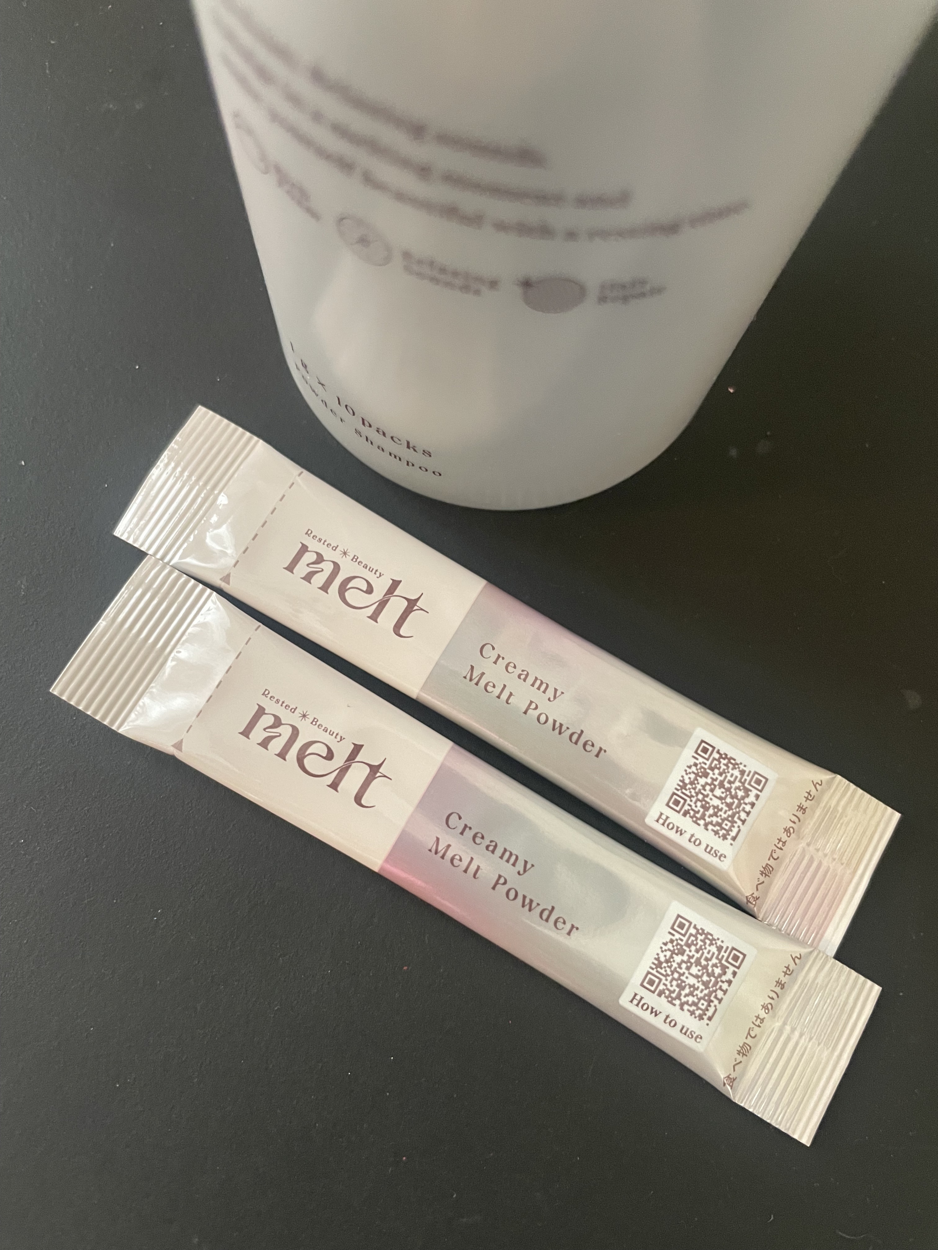 クリーミーメルトパウダー/melt/市販シャンプーを使ったクチコミ（2枚目）