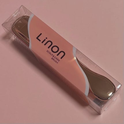 リノン スカルプケアブラシ ピンク/Linon/スカルプブラシの画像