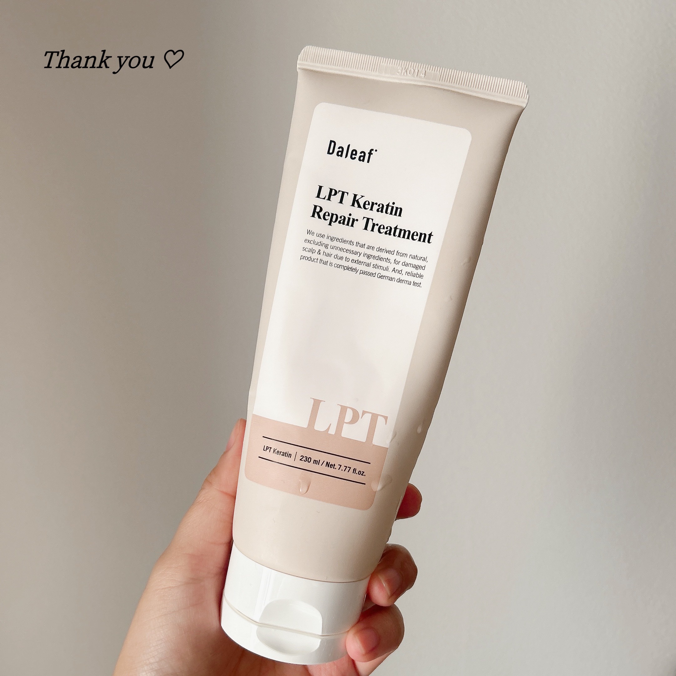 LPTケラチンリペアトリートメント/Daleaf/洗い流すヘアトリートメントを使ったクチコミ（1枚目）