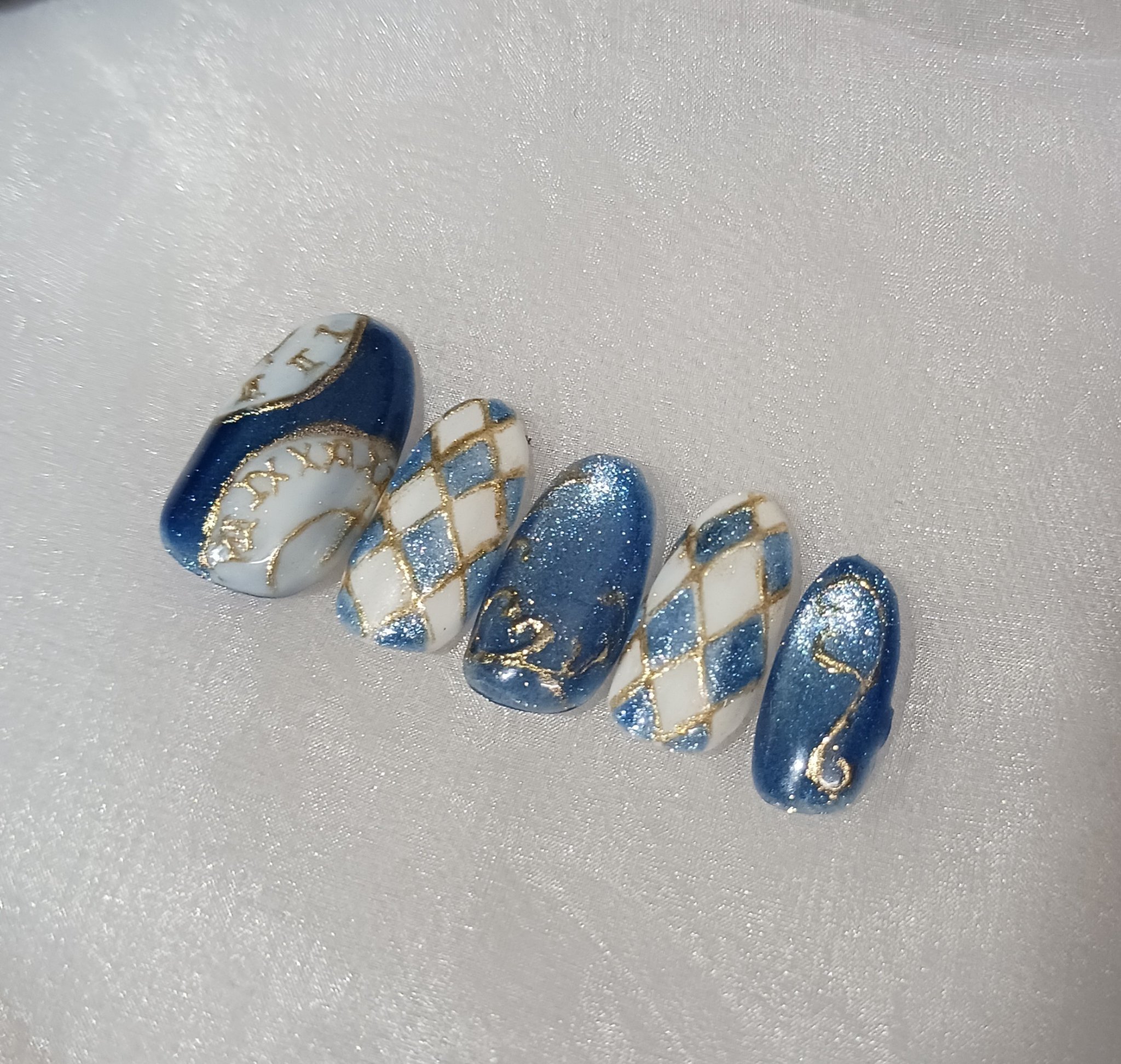 GELiSM (ジェリズム) M26 sapphire glow/D-UP/ジェルネイルを使ったクチコミ（2枚目）