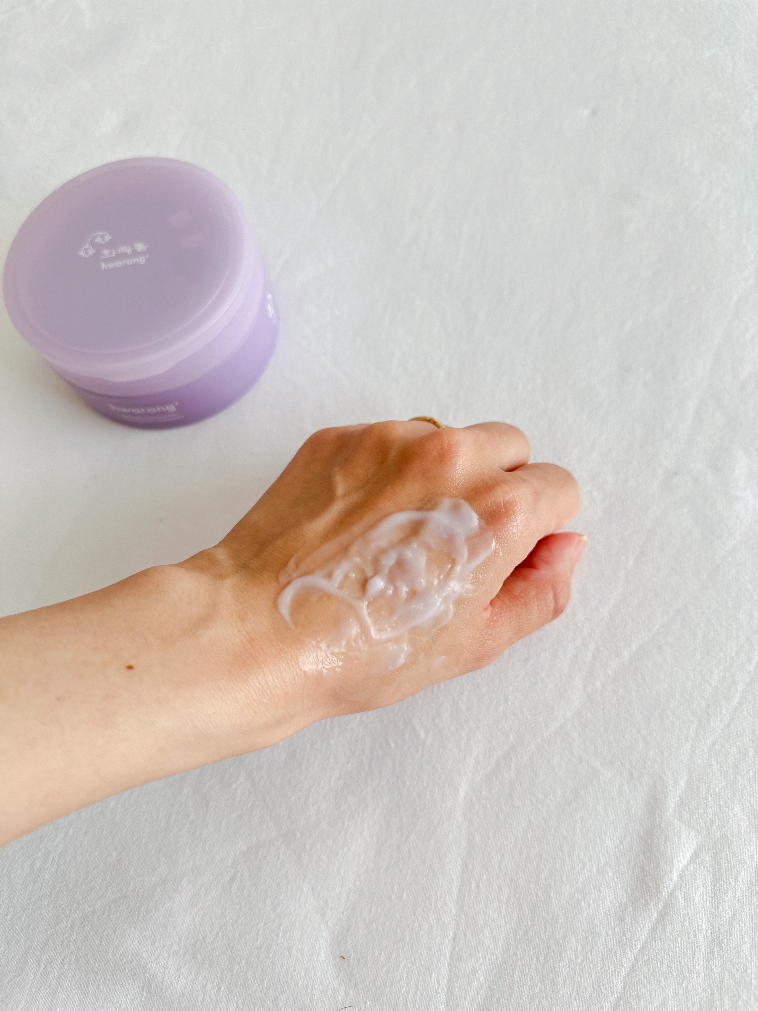 保湿バリアクリーム/hwarang’ /フェイスクリームを使ったクチコミ（3枚目）